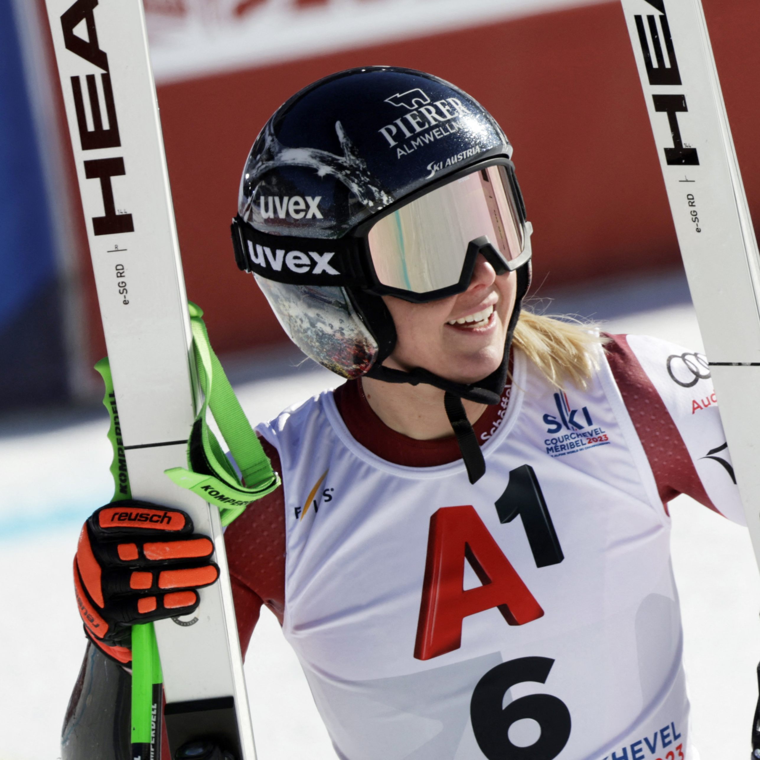 Sicherte sich die Bronzemedaille: Cornelia Hütter.