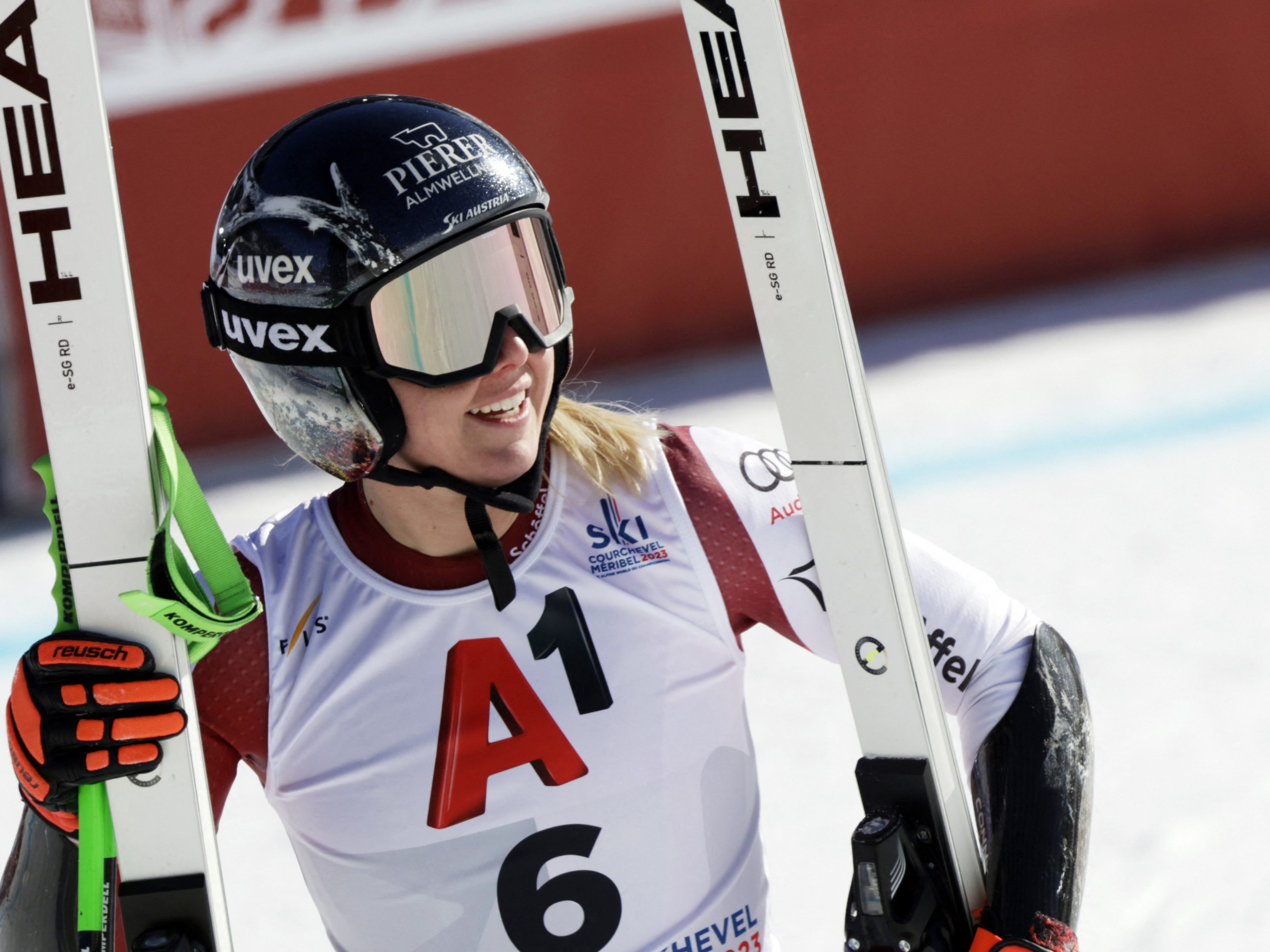 Sicherte sich die Bronzemedaille: Cornelia Hütter.