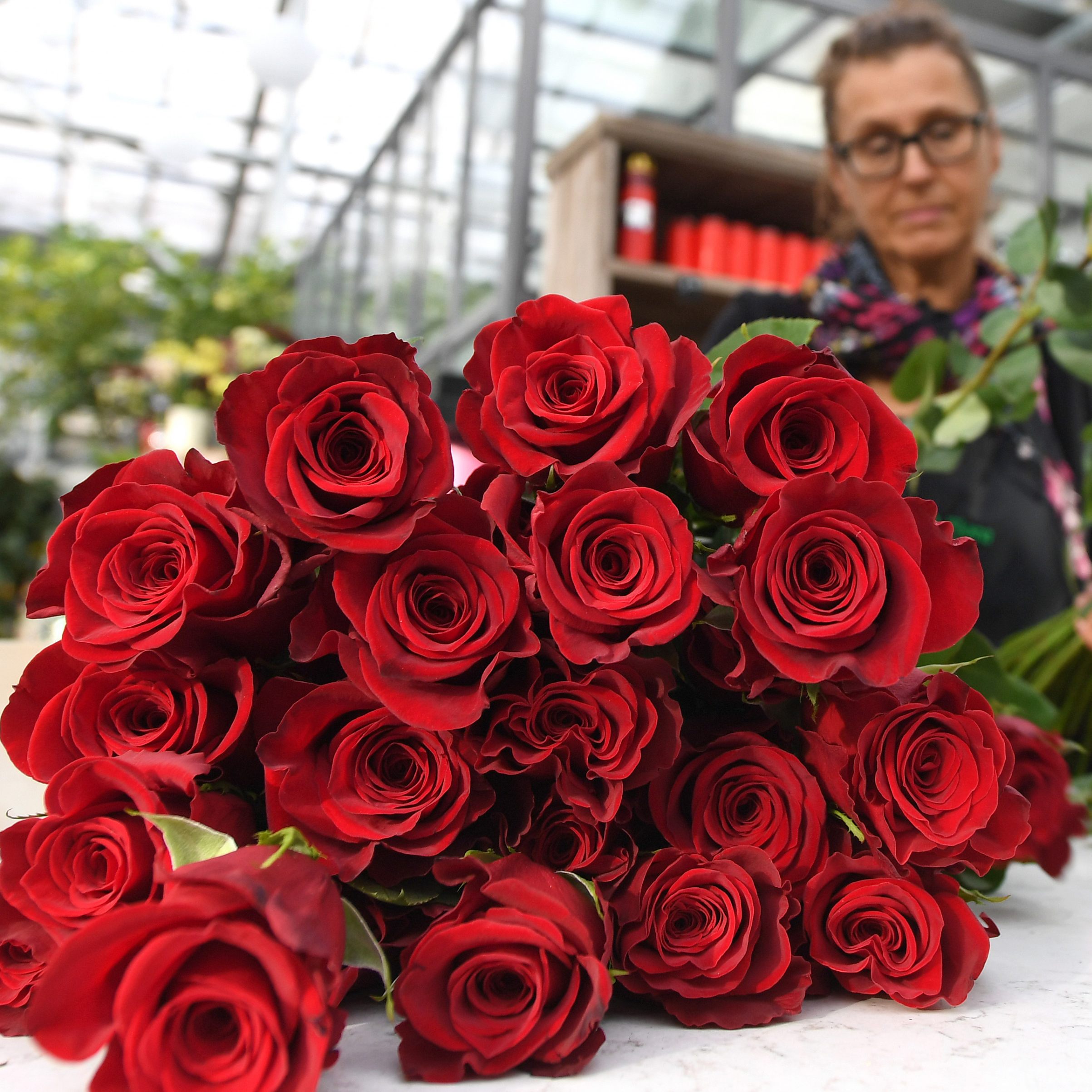 Blumen sind das beliebteste Geschenk der Wiener zum Valentinstag.