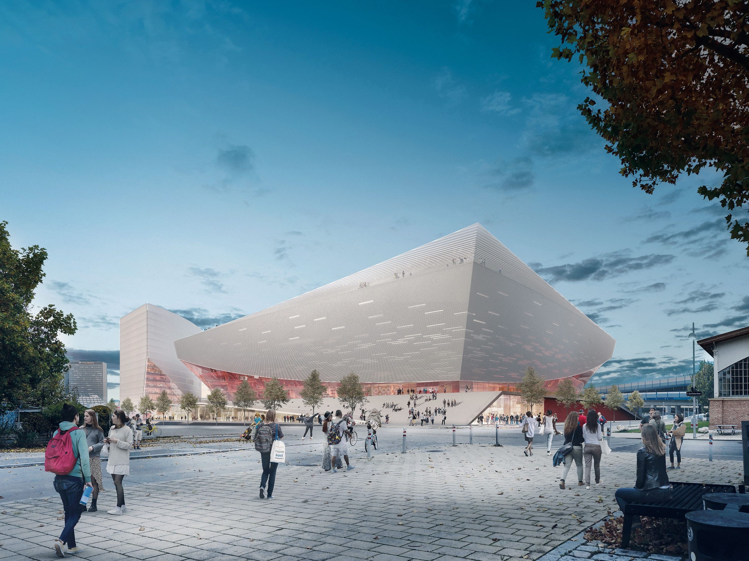 Die Fertigstellung der neuen Wiener Event-Arena verzögert sich. Die Fertigstellung der neuen Wiener Event-Arena verzögert sich.