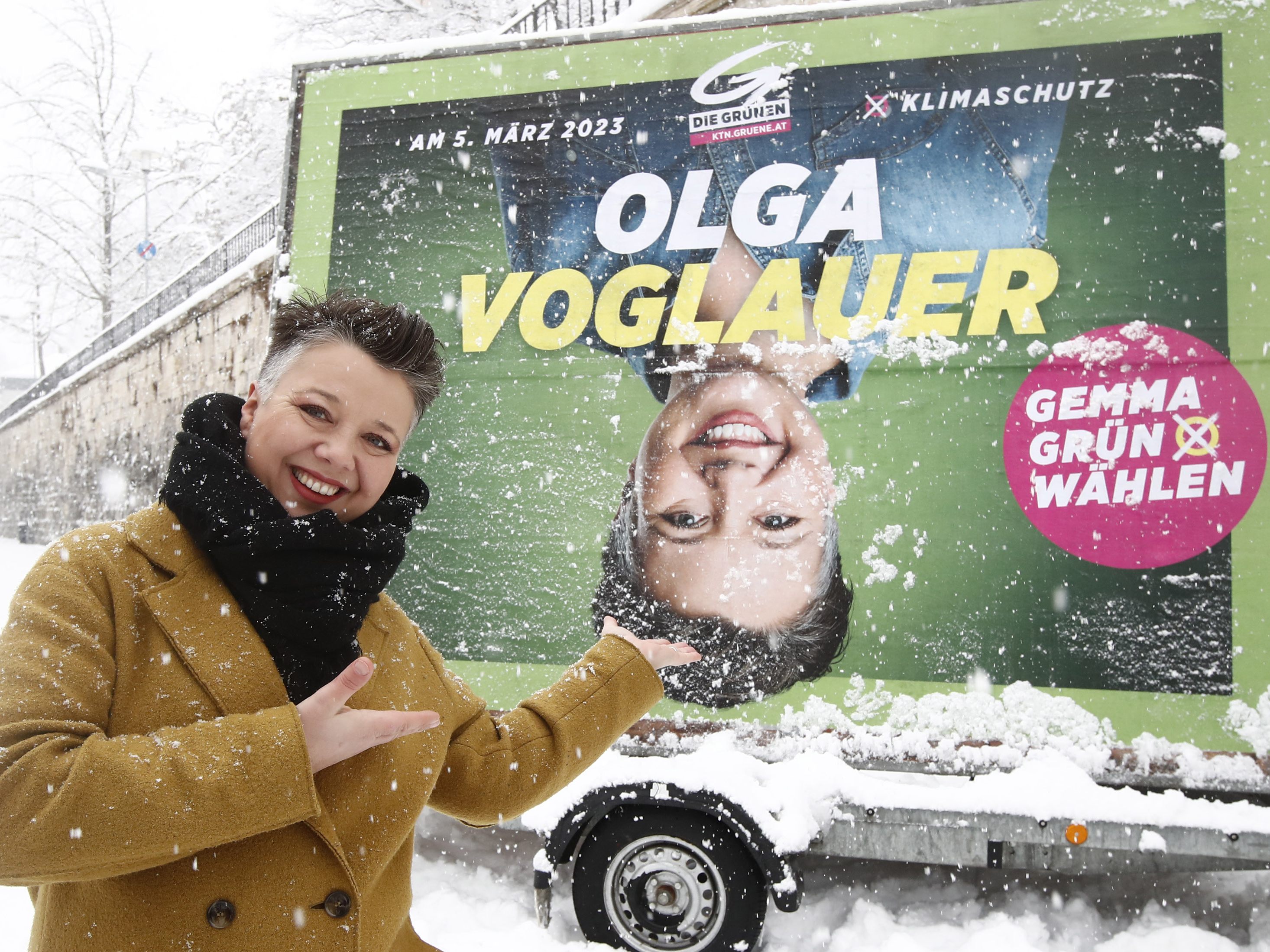 Olga Voglauer geht das Spitzenkandidatin der Grünen in die Kärnten-Wahl 2023.