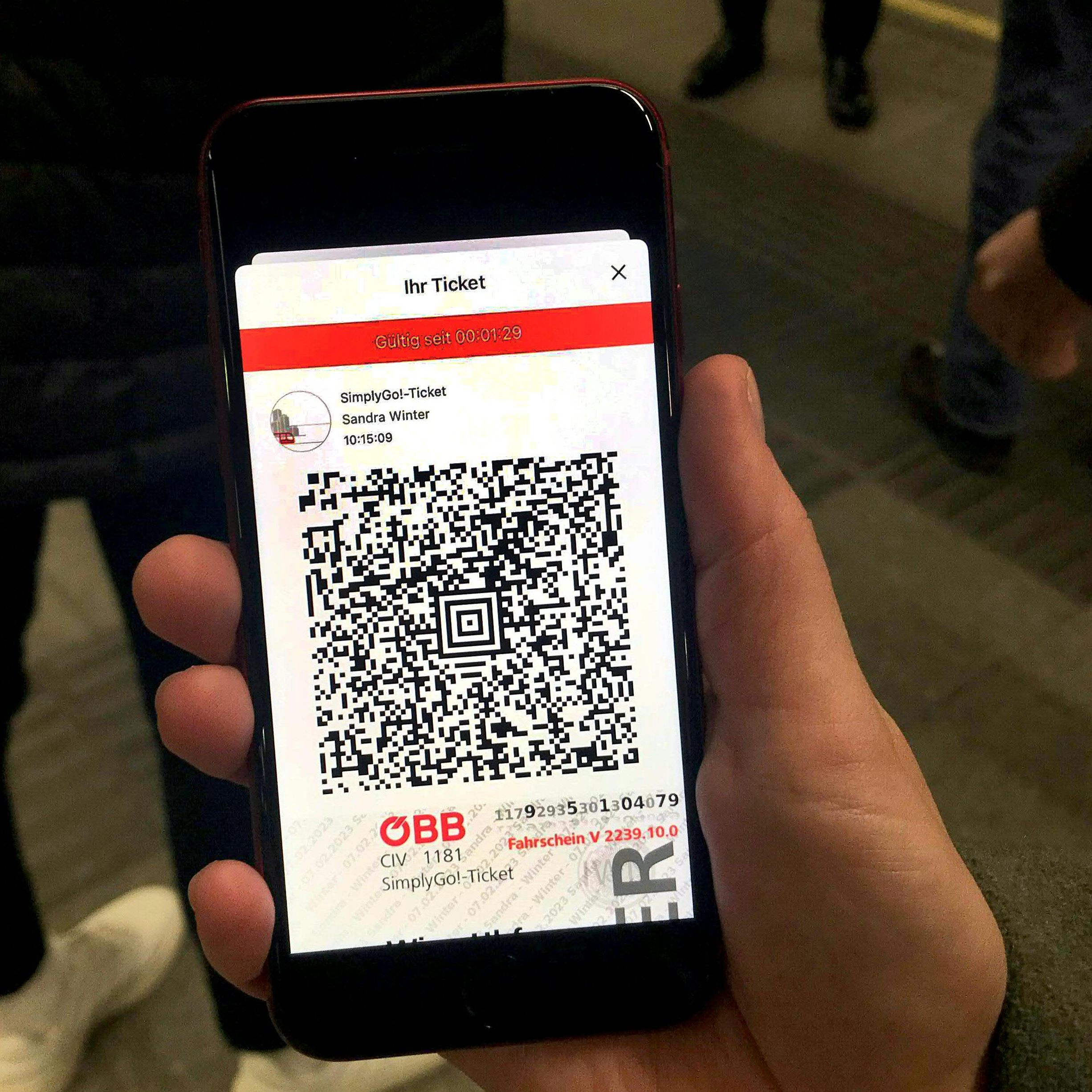 Das ÖBB-Ticketsystem hatte am Freitag für zwei Stunden mit technischen Problemen zu kämpfen.