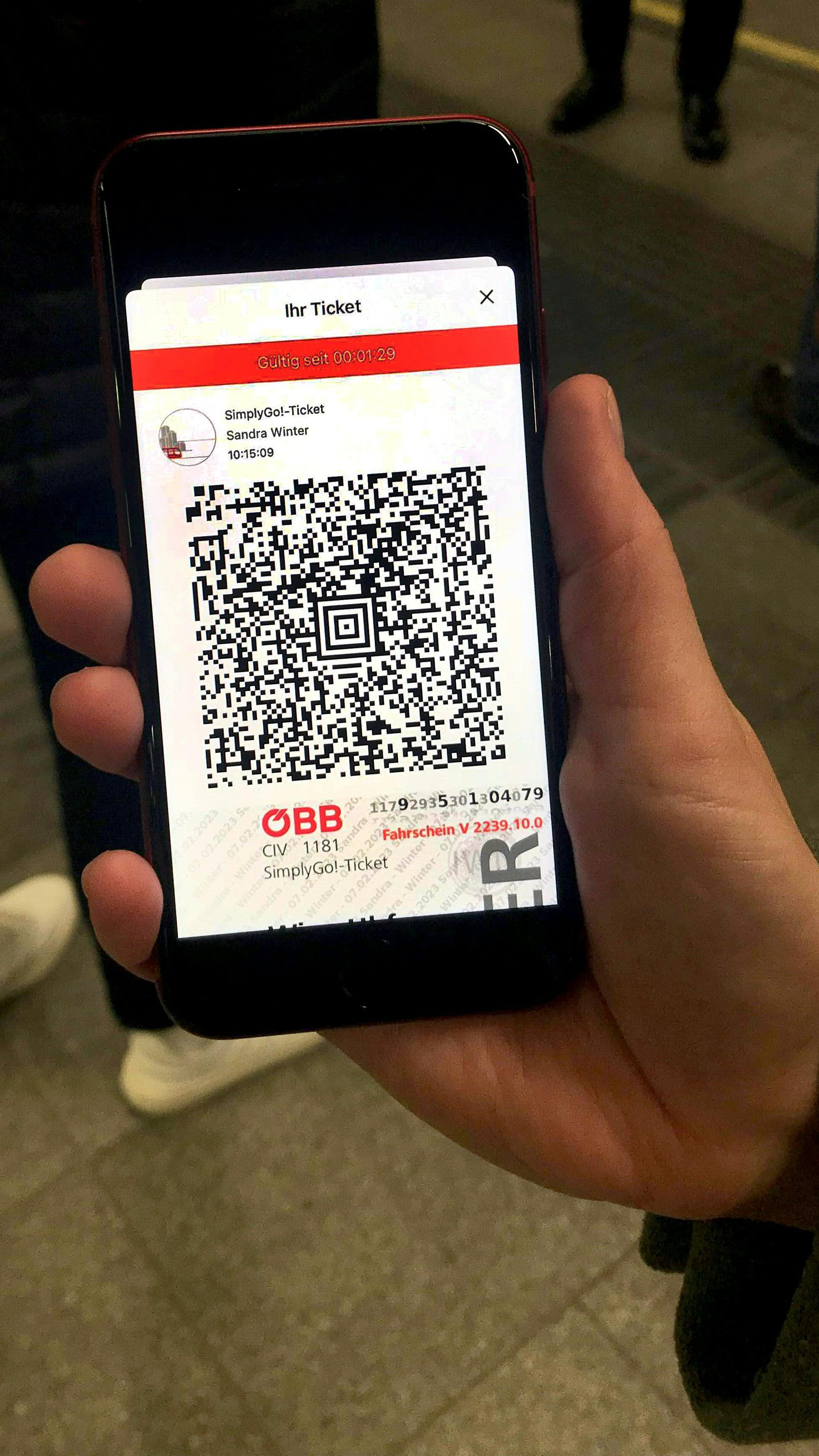 Das ÖBB-Ticketsystem hatte am Freitag für zwei Stunden mit technischen Problemen zu kämpfen.