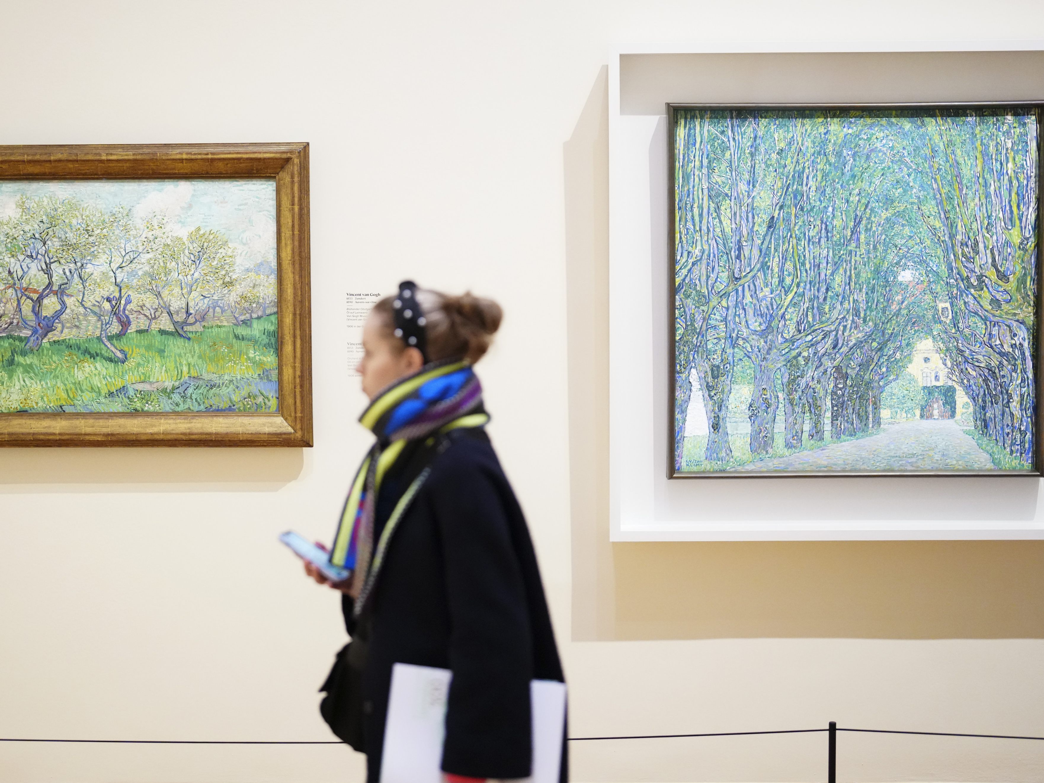 Die neue Ausstellung "Klimt. Inspired by Van Gogh, Rodin, Matisse ..." gibt es im Unteren Belvedere zu bestaunen. Die neue Ausstellung "Klimt. Inspired by Van Gogh, Rodin, Matisse ..." gibt es im Unteren Belvedere zu bestaunen.