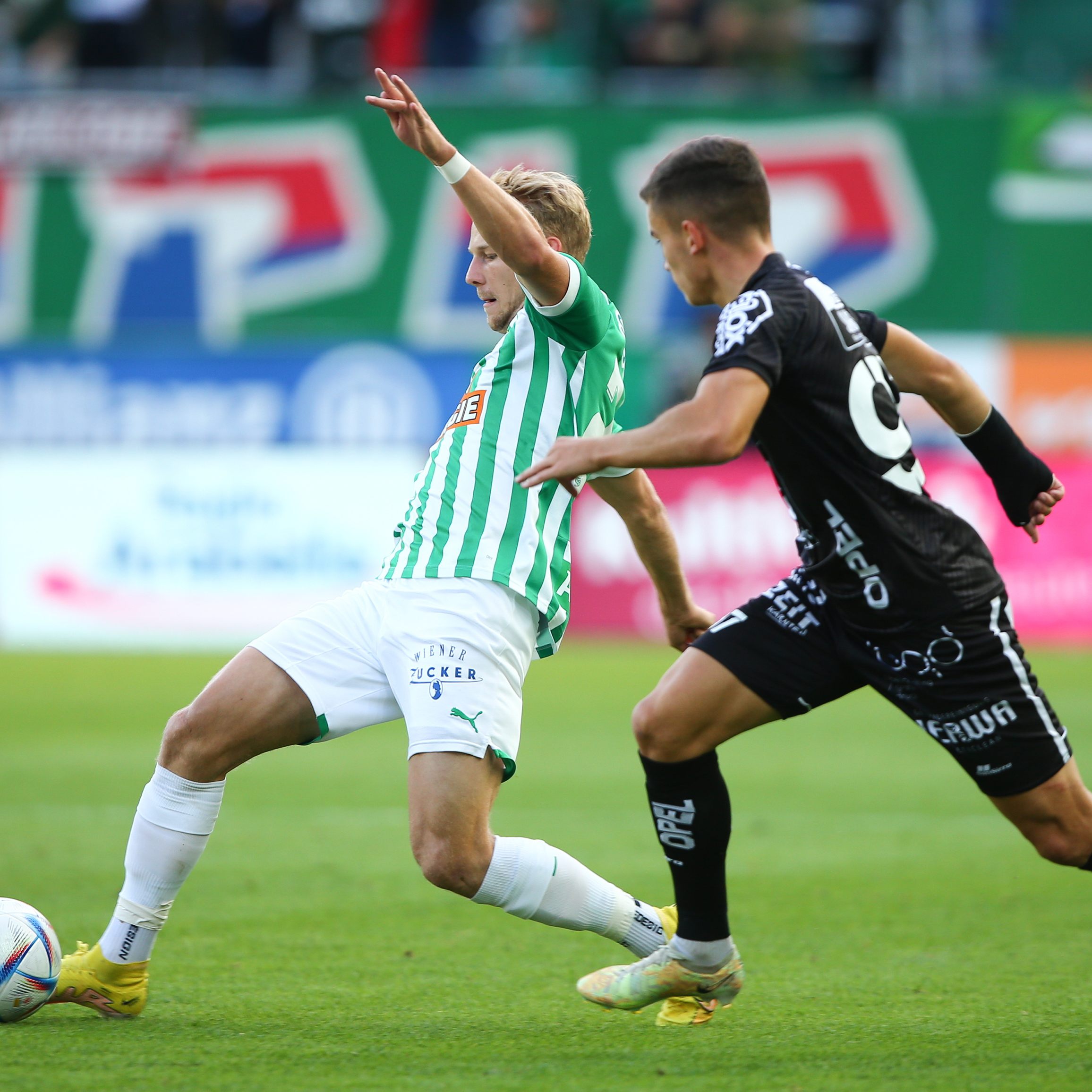 LIVE-Ticker zum Spiel WAC gegen Rapid Wien ab 14.30 Uhr.