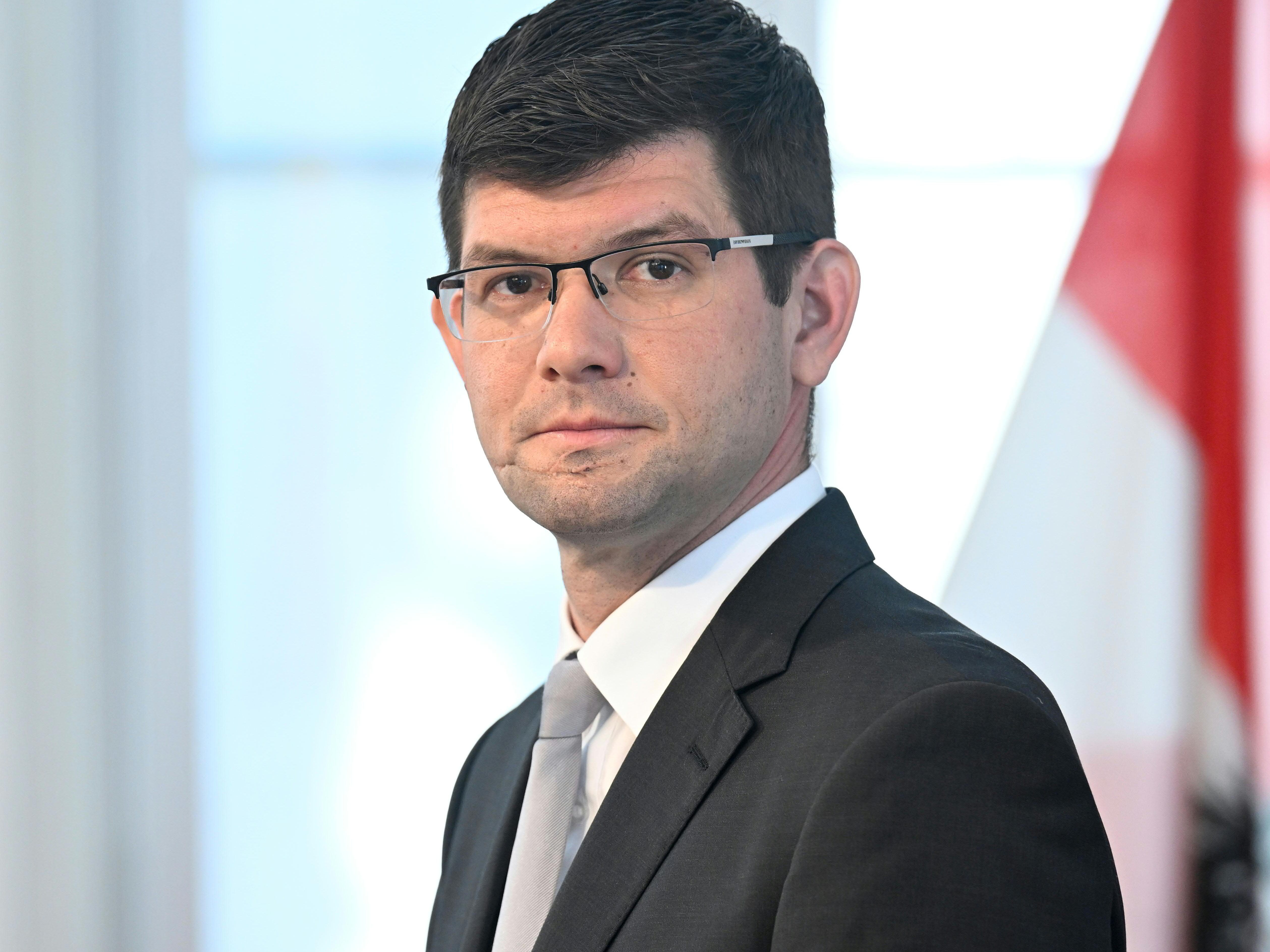 Die Kärntner Landtagswahl steigt am Sonntag. Im Bild: ÖVP-Spitzenkandidat Martin Gruber.