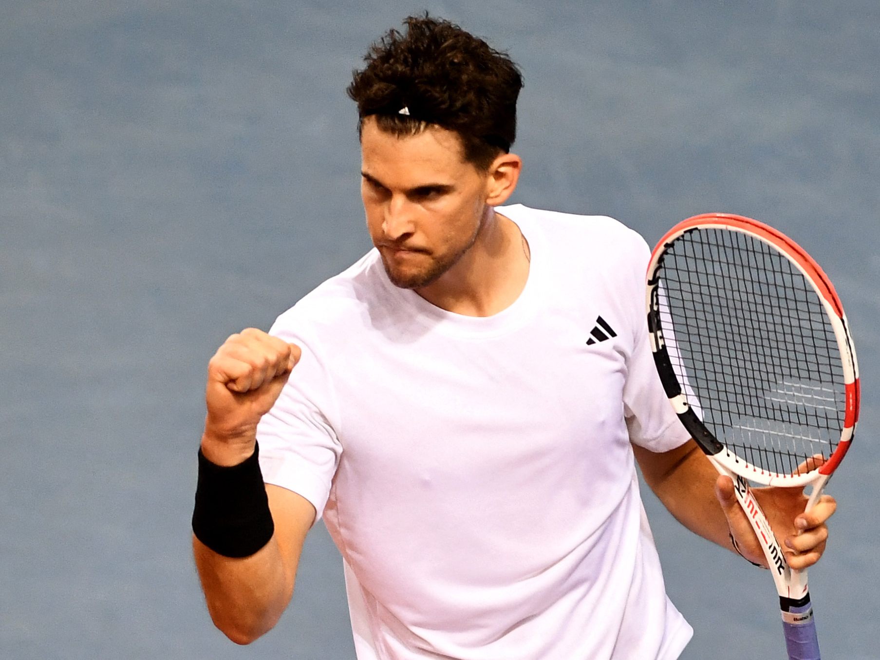 Thiem würde bei Sieg gegen Garin auf Baez treffen. Thiem würde bei Sieg gegen Garin auf Baez treffen.