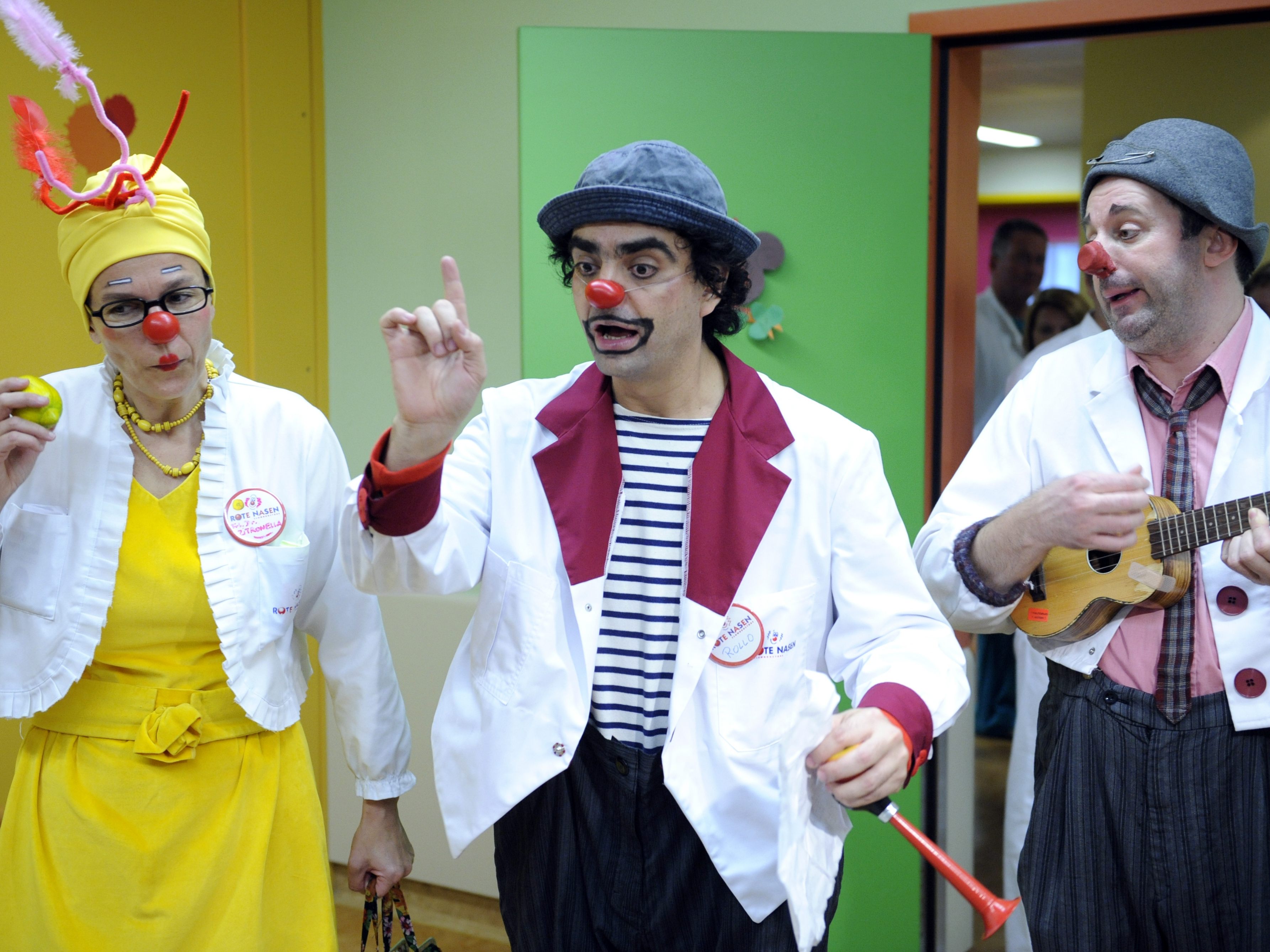 Mit der Startspende für den Rote Nasen Lauf unterstützt man die Arbeit der Rote Nasen Clowndoctors. Mit der Startspende für den Rote Nasen Lauf unterstützt man die Arbeit der Rote Nasen Clowndoctors.