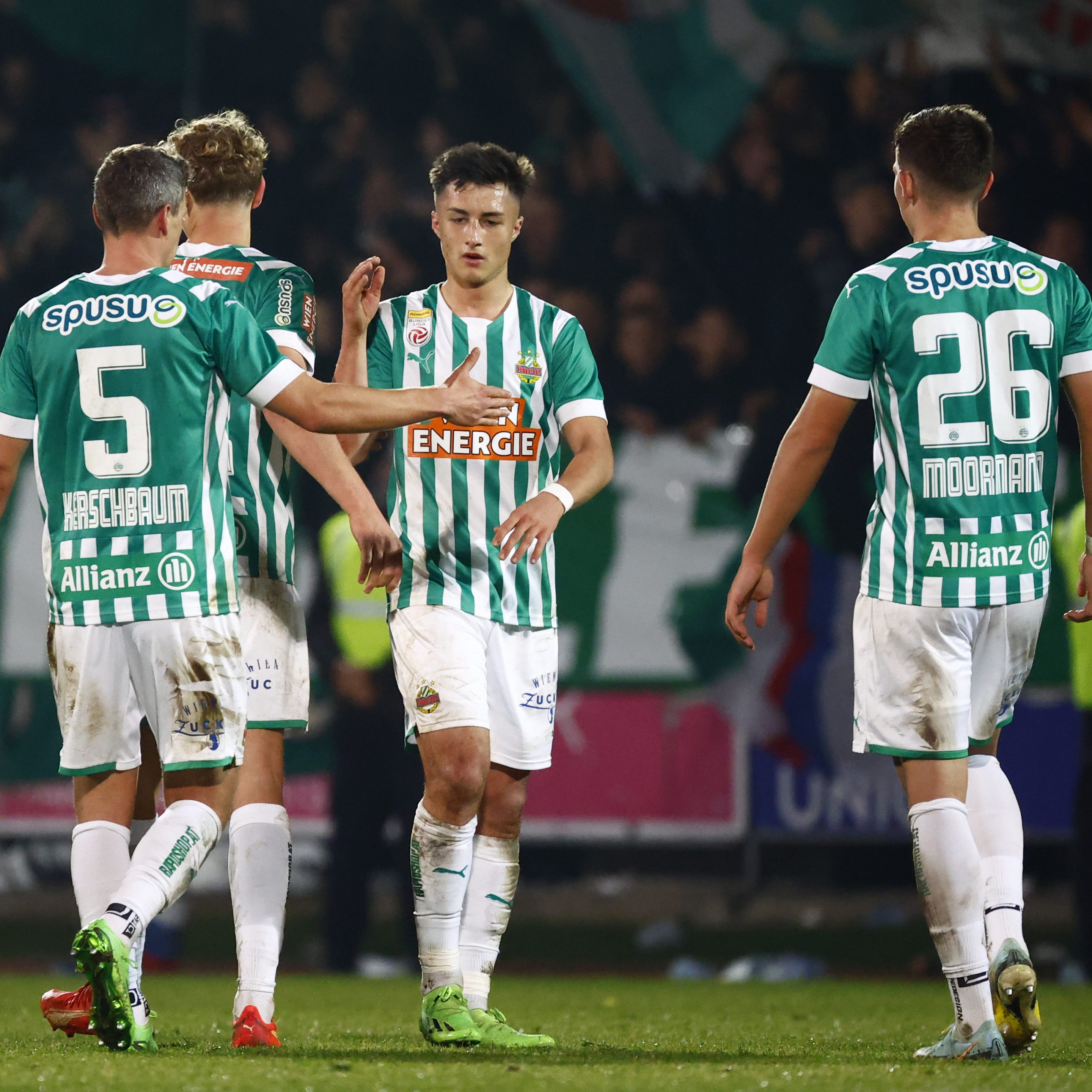 Rapid glückte der Start ins Jahr 2023 mit einem Sieg im ÖFB-Cup beim WAC.