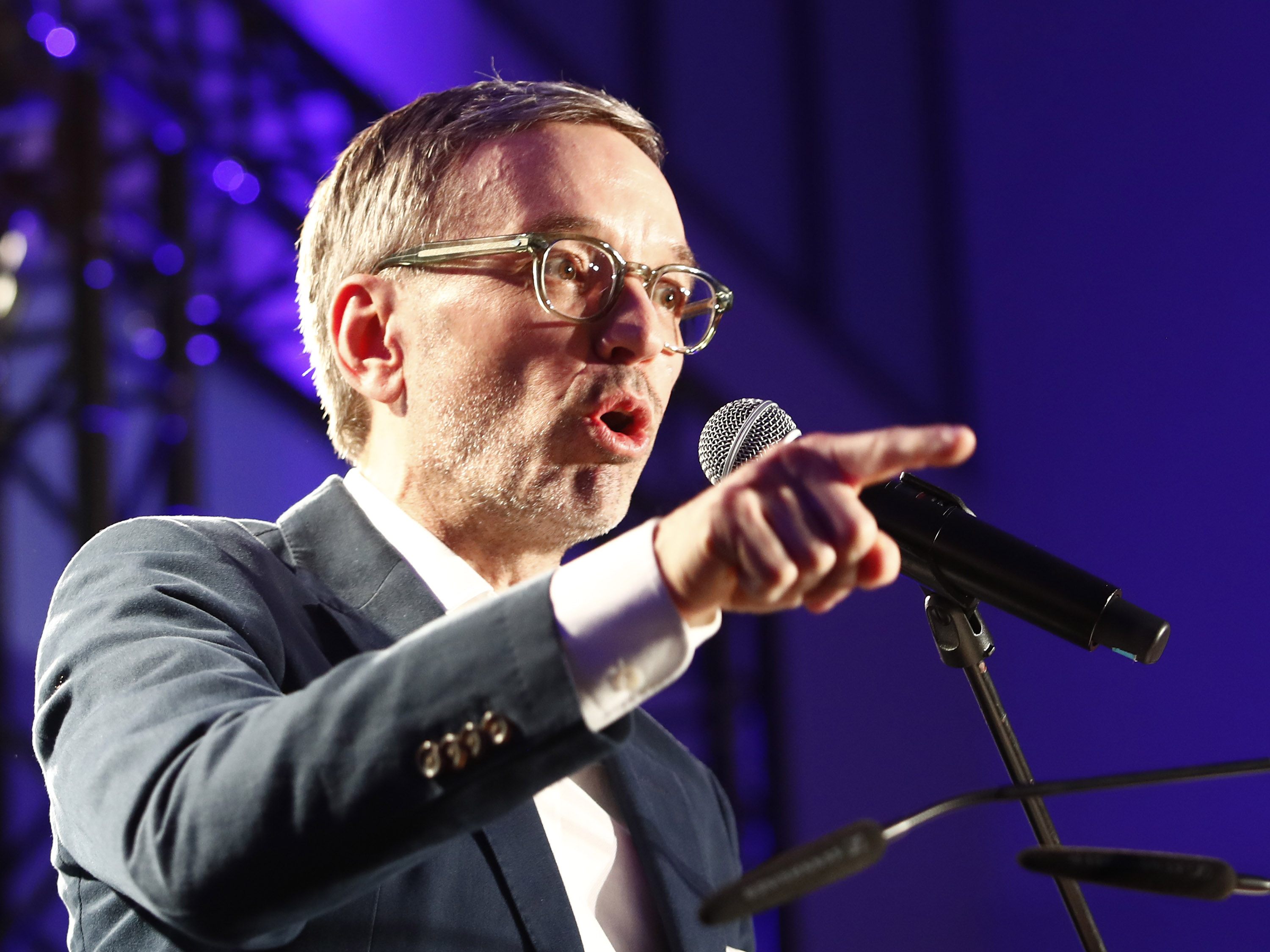 Spricht zum ersten Mal beim politischen Aschermittwoch: Herbert Kickl.