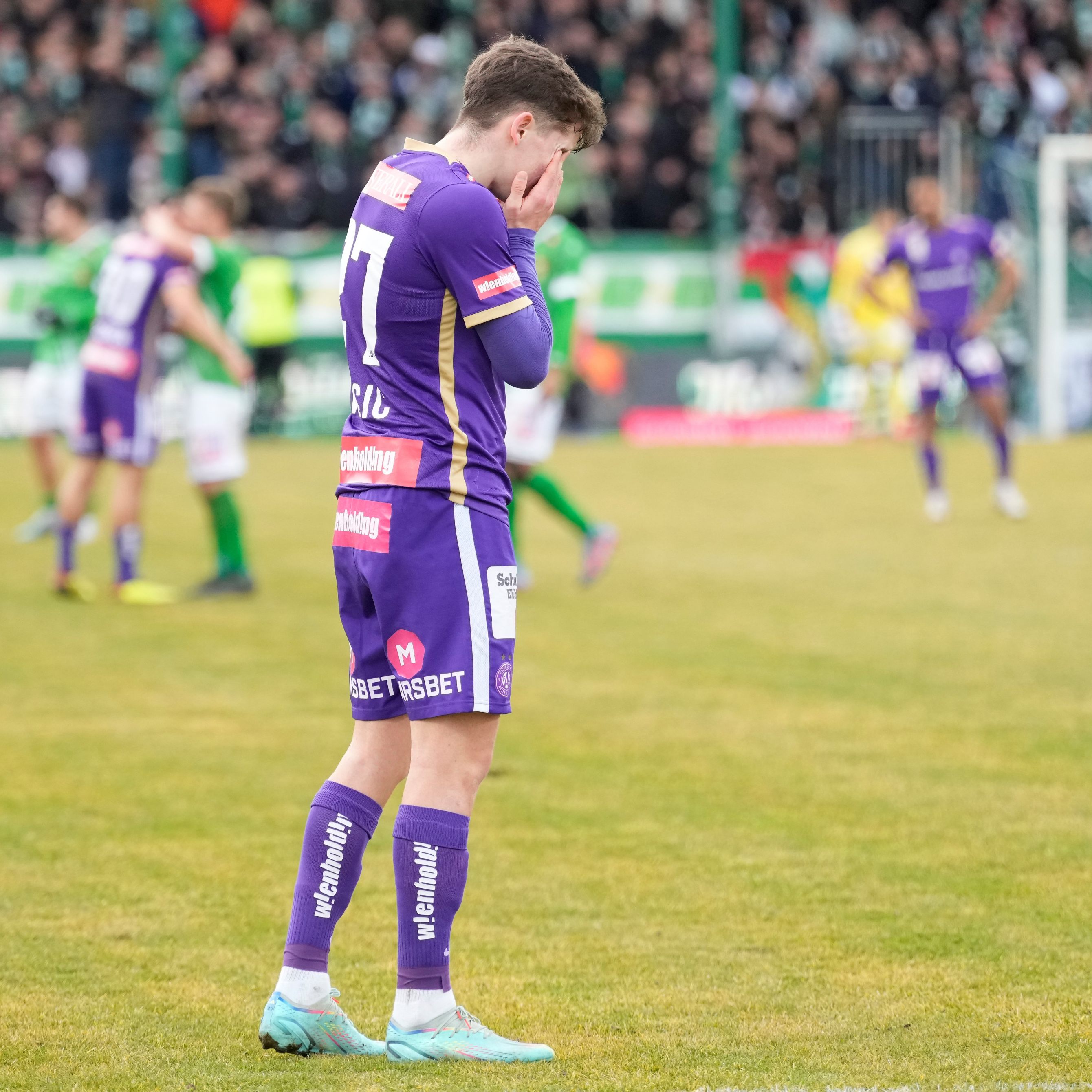 Für die Wiener Austria setzte es in Lustenau einen Rückschlag.