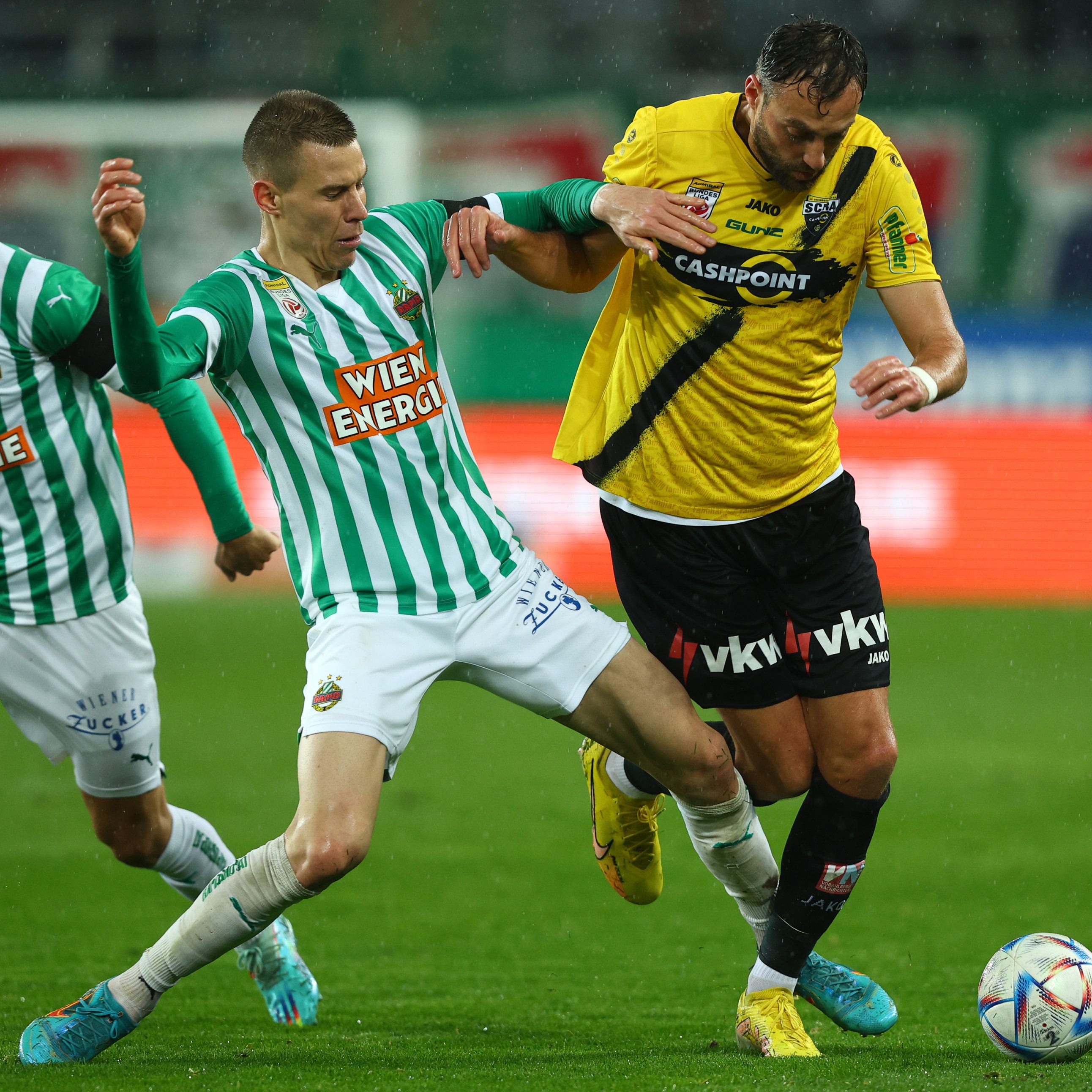 Rapid siegte gegen Altach mit 3:0.