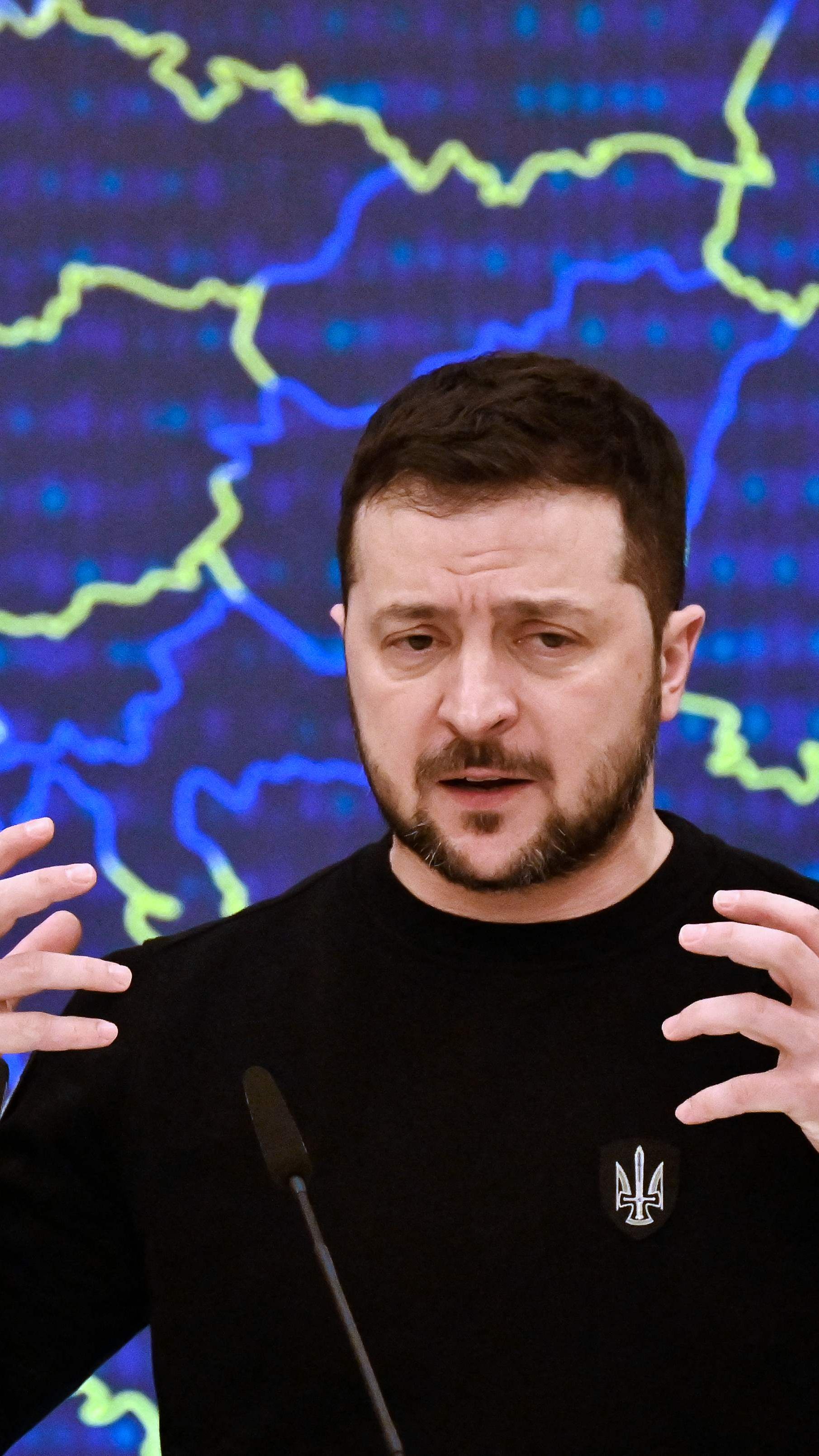 Wolodymyr Selenskyj gibt sich zuversichtlich.