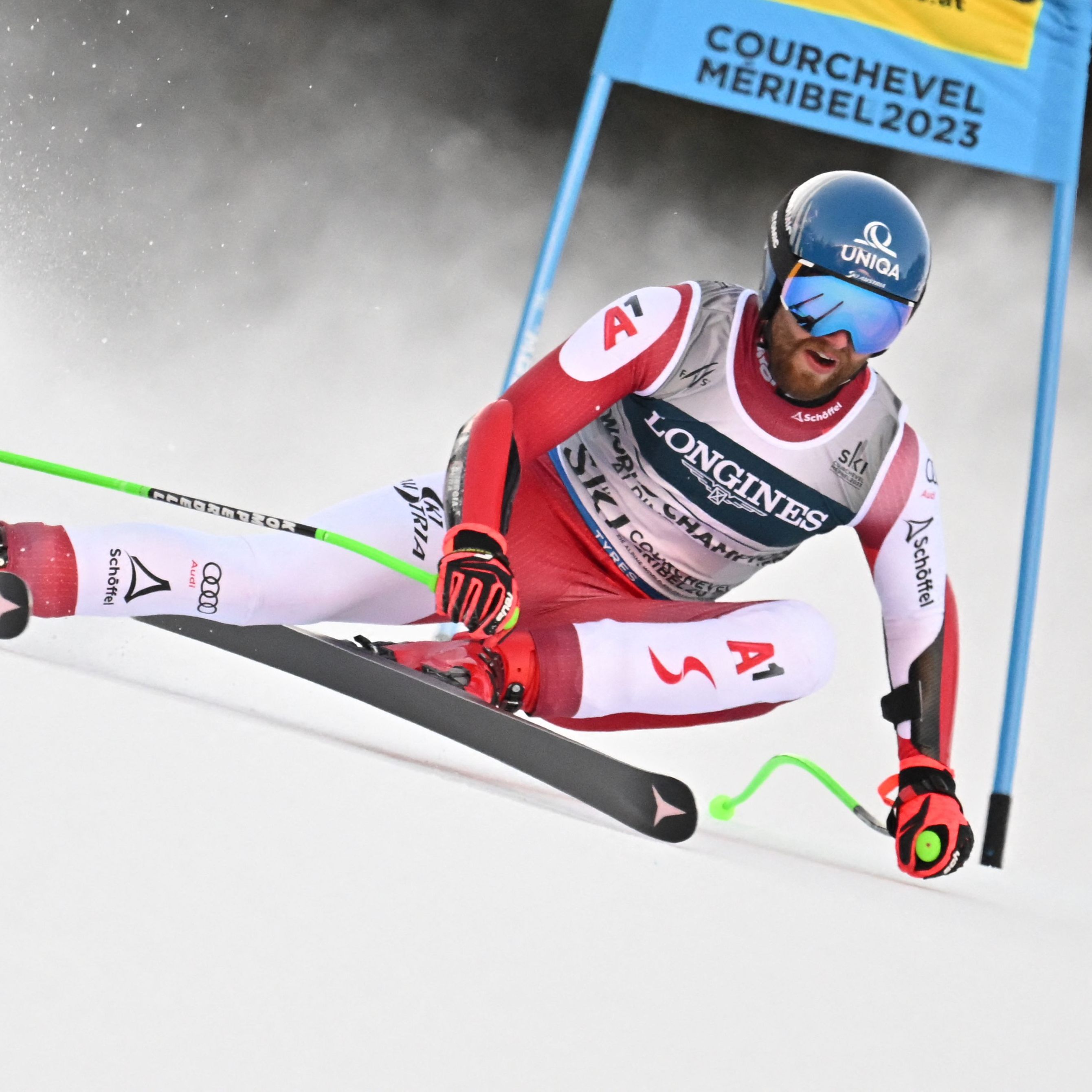 Marco Schwarz ist in Lauerstellung.