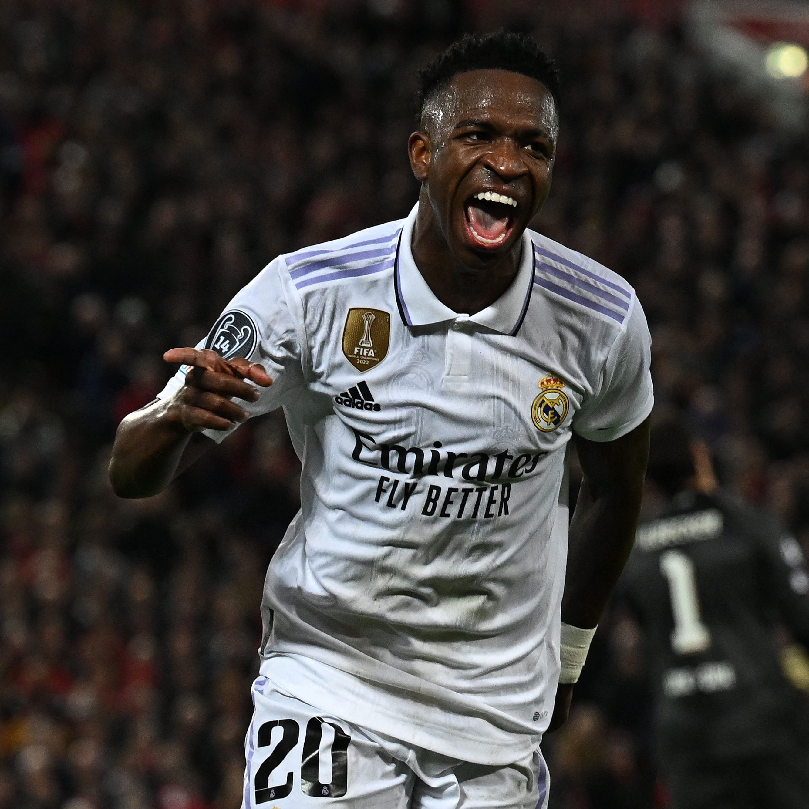 Vinicius Junior traf in der ersten Halbzeit gleich doppelt.