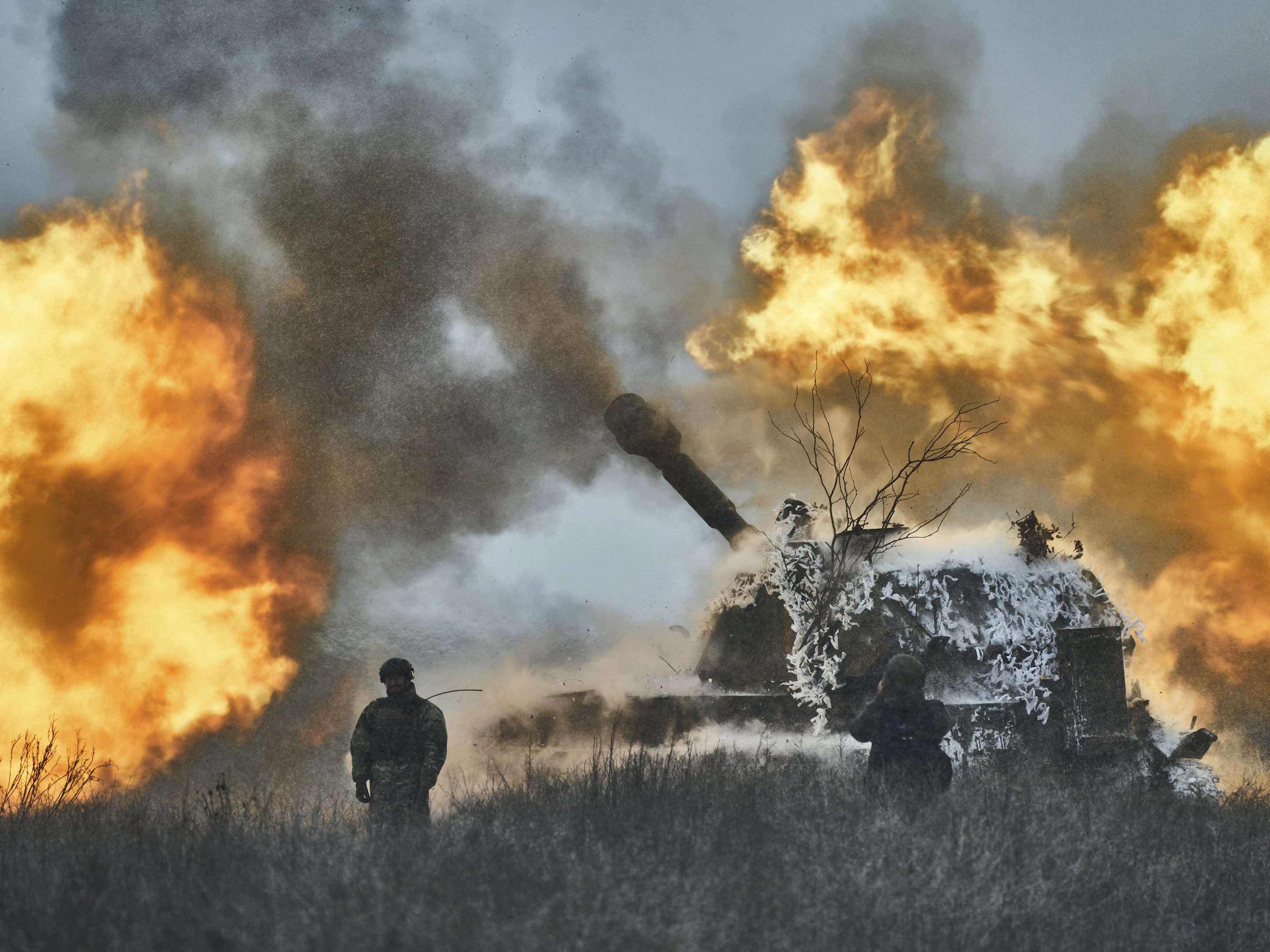 Bald dauert der Krieg in der Ukraine ein Jahr an. Bald dauert der Krieg in der Ukraine ein Jahr an.