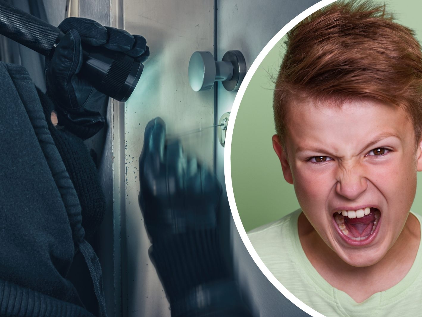 Durch lautes Anschreien hat ein Zehnjähriger im Kreis Herford (NRW) zwei Einbrecher vom Grundstück seiner Eltern vertrieben. (Symbolbild)