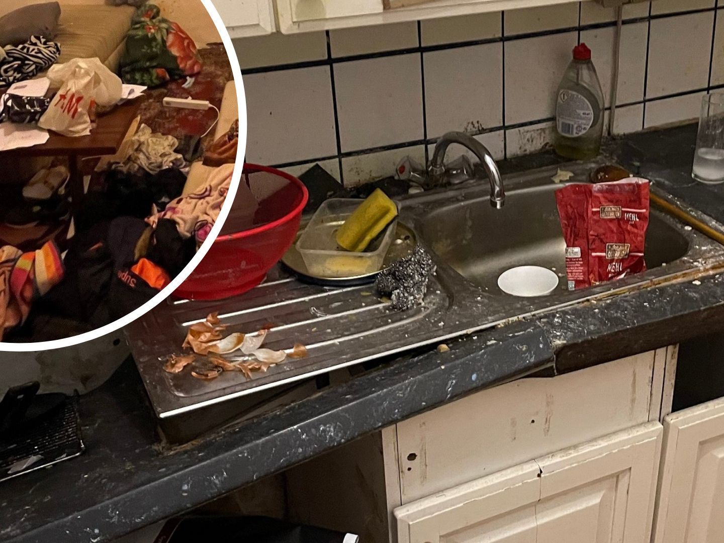 In der Wohnung in Wien herrschten furchtbare Zustände.