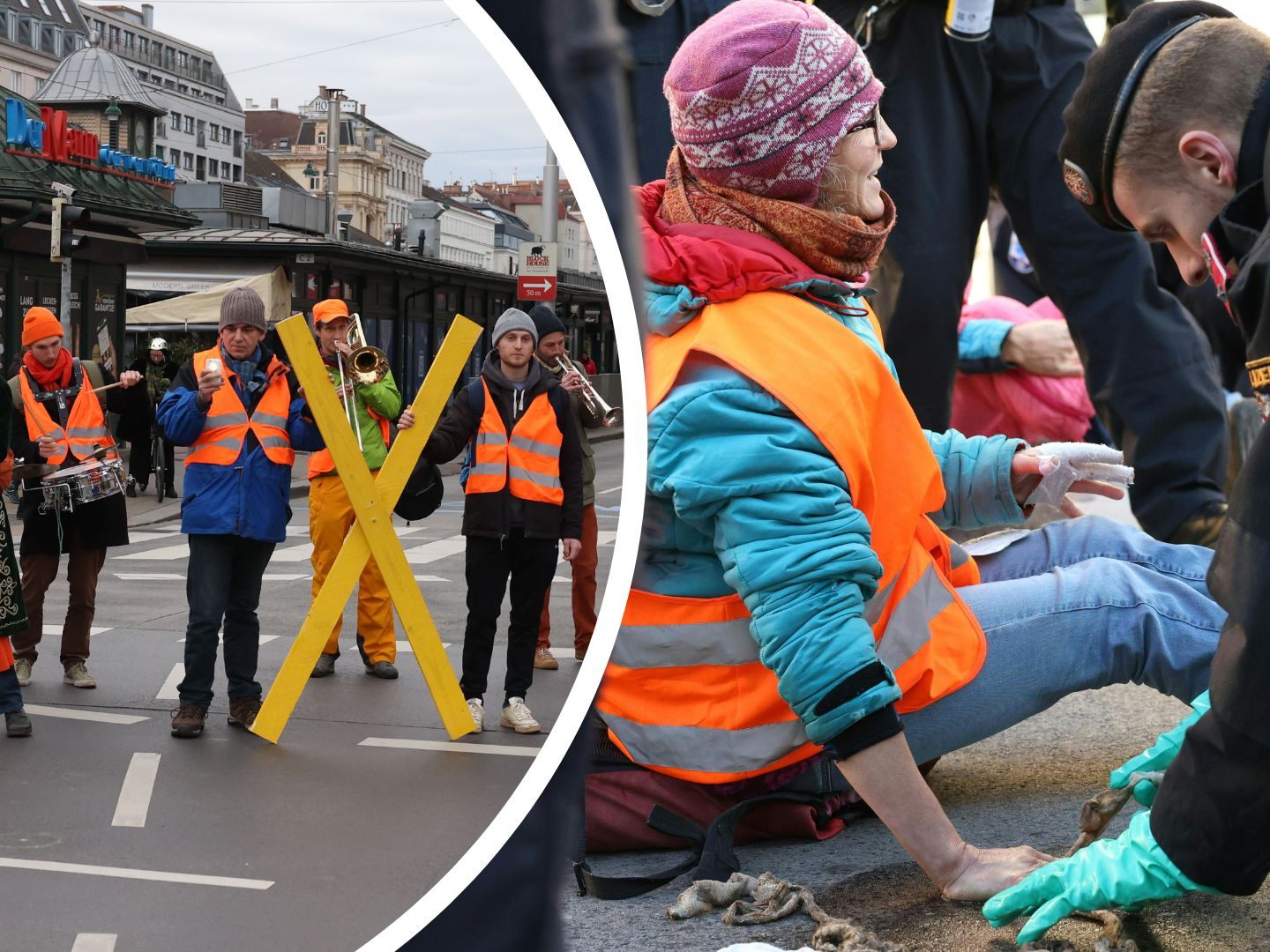 Ab Montag planen Klima-Aktivisten der "Letzten Generation" erneut Proteste in Wien. Ab Montag planen Klima-Aktivisten der "Letzten Generation" erneut Proteste in Wien.