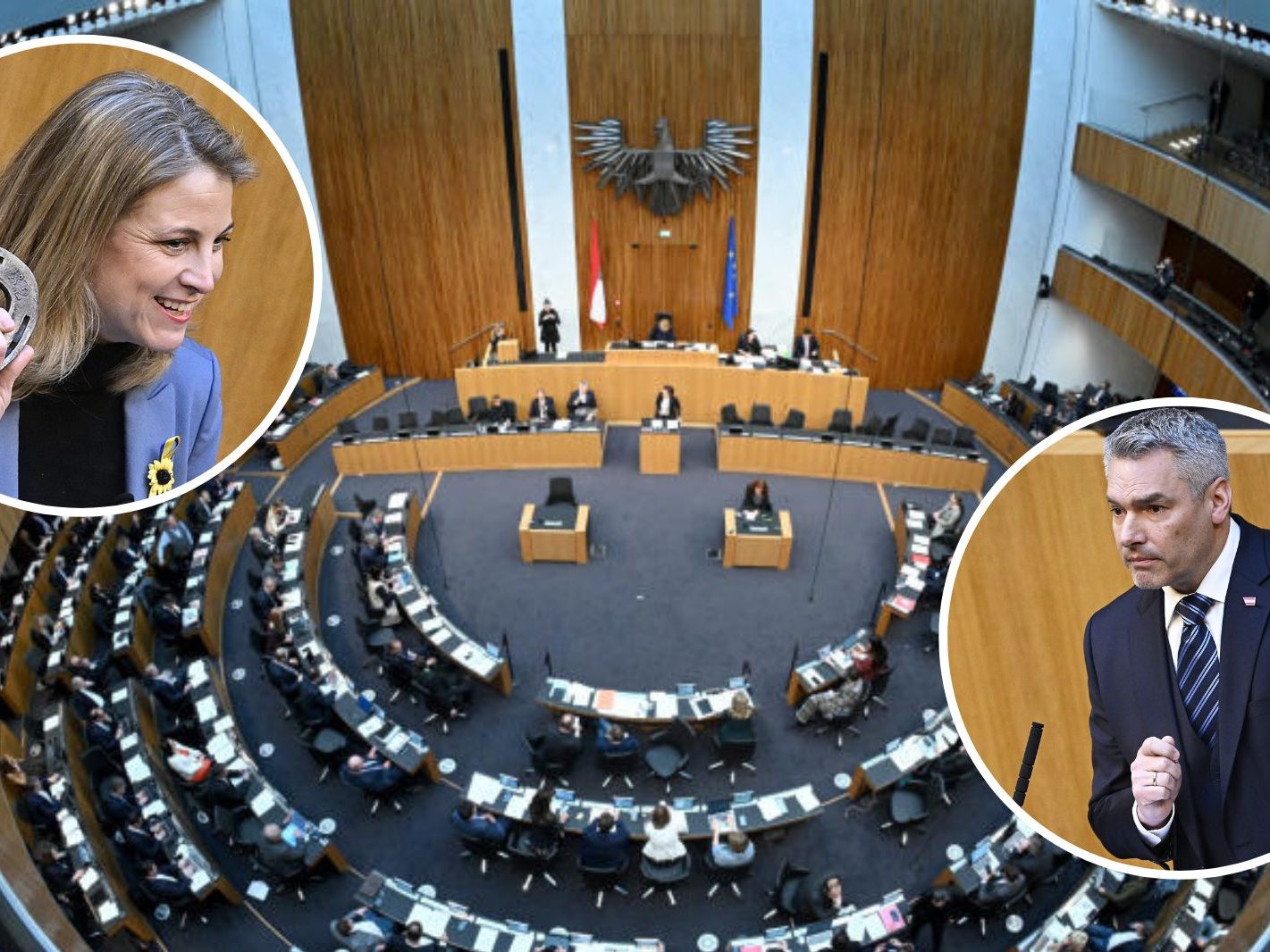 Bei der Nationalratssitzung anlässlich des Jahrestages der russischen Invasion in der Ukraine wurde heftig zum Thema Neutralität debattiert.