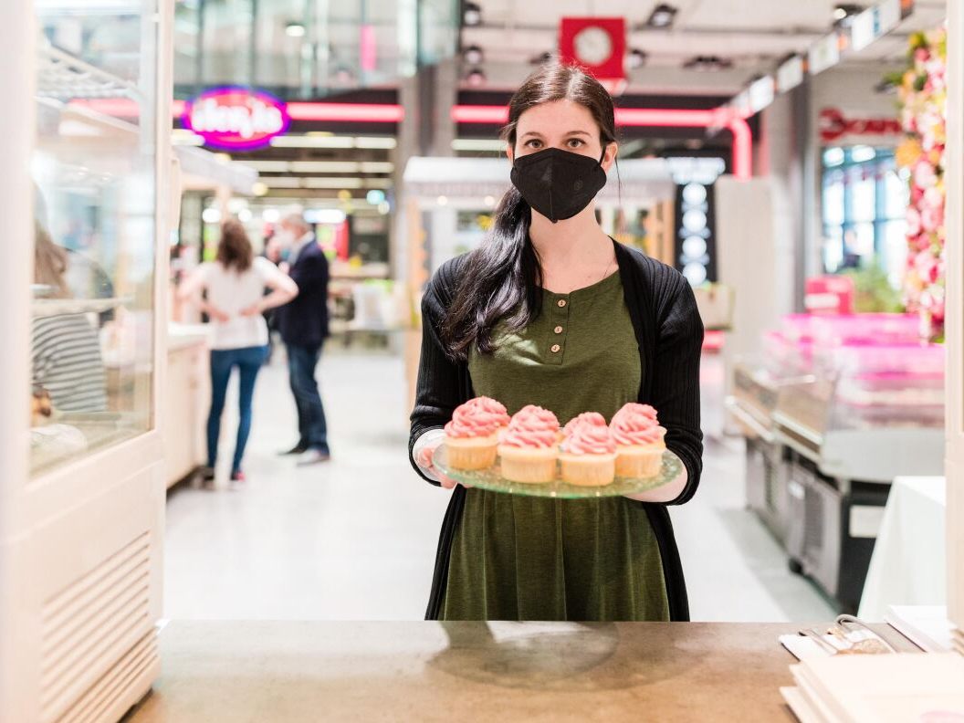 Einen Vegan-Markt gibt es diese Woche im Q19 in Wien-Döbling. Im Bild werden süße Naschereien angeboten. Einen Vegan-Markt gibt es diese Woche im Q19 in Wien-Döbling. Im Bild werden süße Naschereien angeboten.