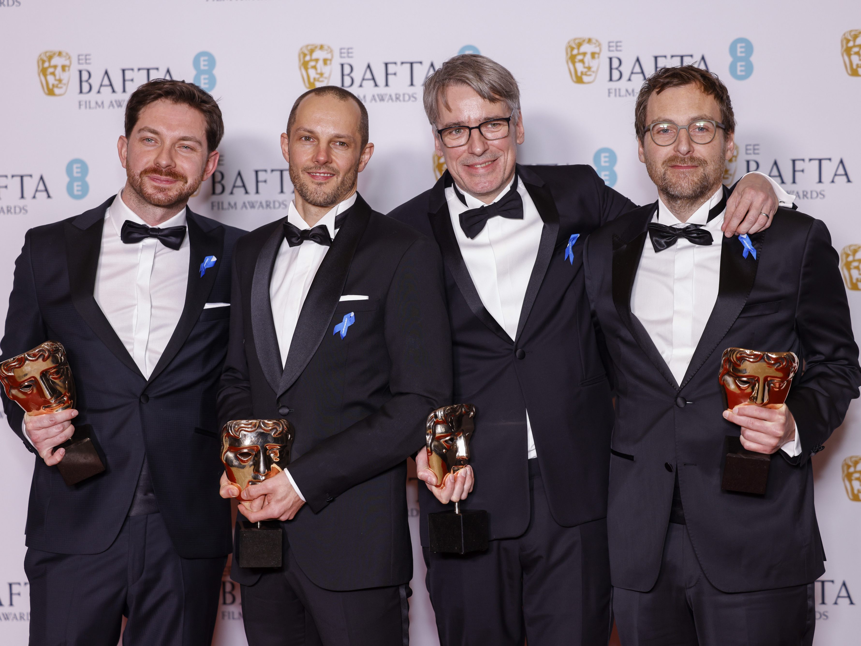 "Im Westen nichts Neues" triumphierte bei den Baftas in London. "Im Westen nichts Neues" triumphierte bei den Baftas in London.
