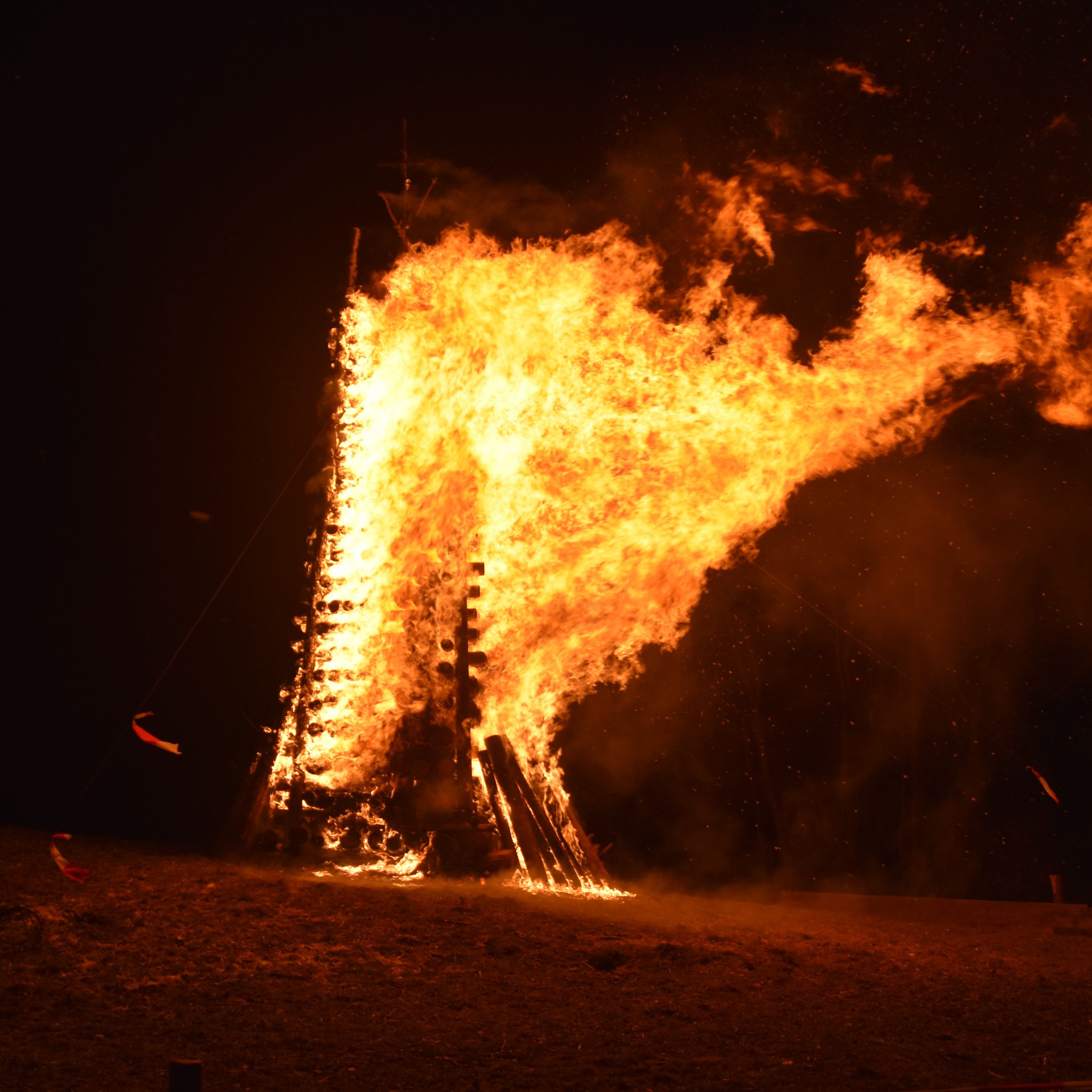 Toll brannte der Ardetzenberger Funken