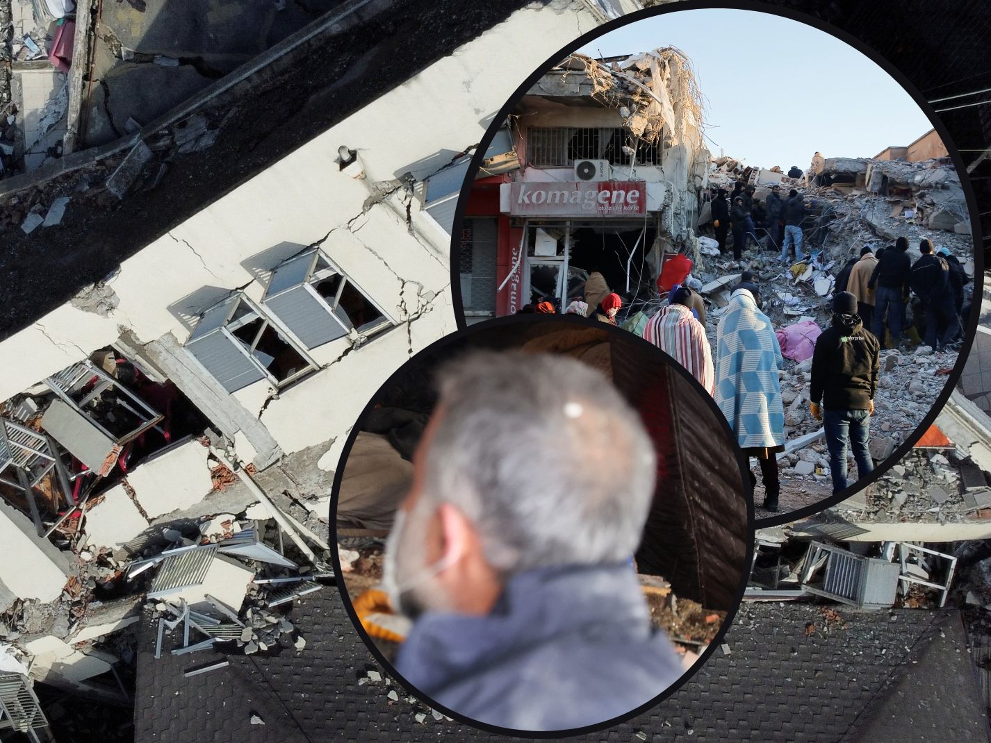 Semsetin Sümpültepe (63) erlebte das Erdbeben in der Türkei mit. Semsetin Sümpültepe (63) erlebte das Erdbeben in der Türkei mit.