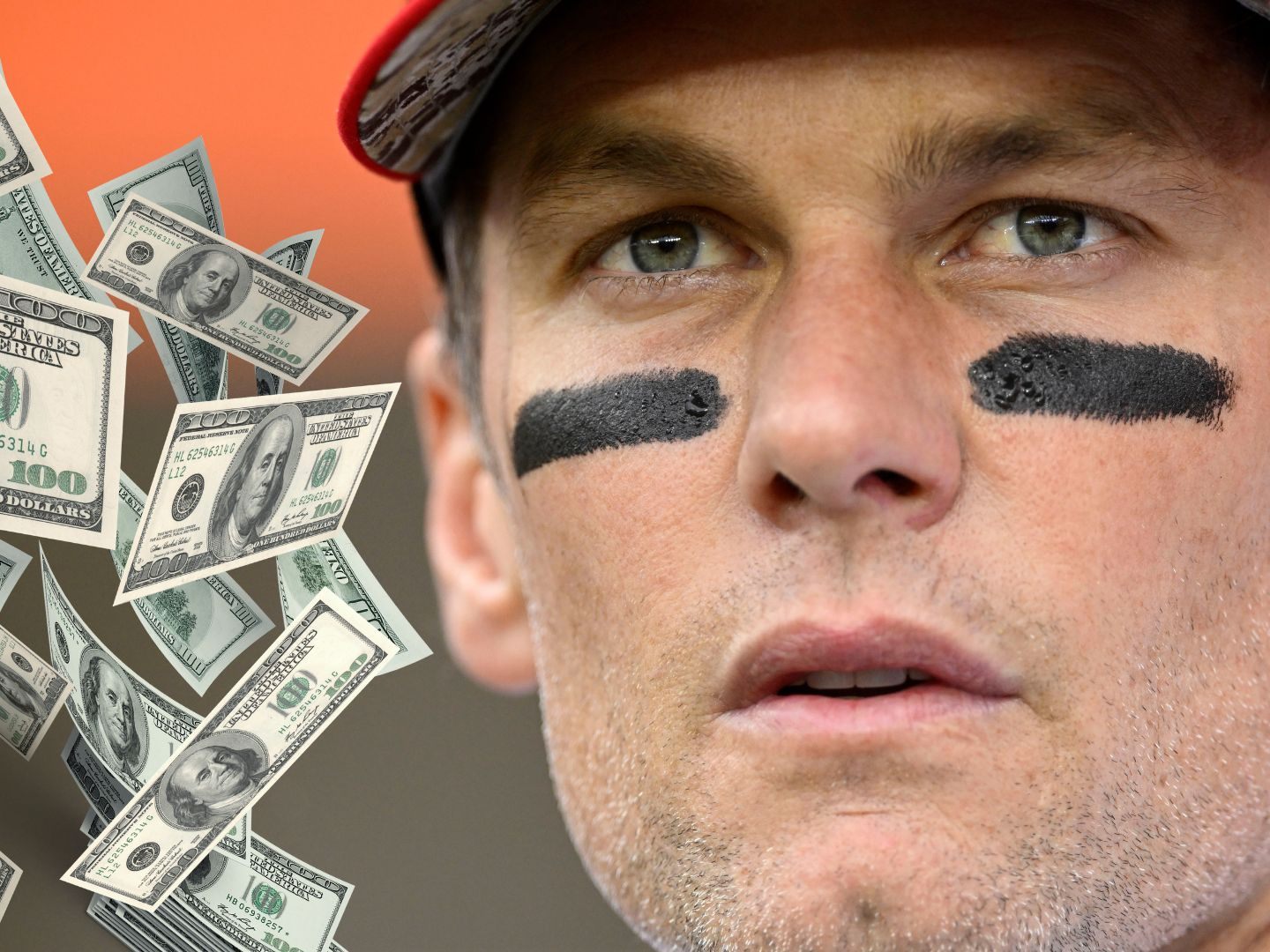 Warmer Geldregen für Tom Brady. Warmer Geldregen für Tom Brady.