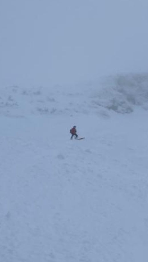 Die Suchaktion wurde durch die Wetterverhältnisse erheblich erschwert.