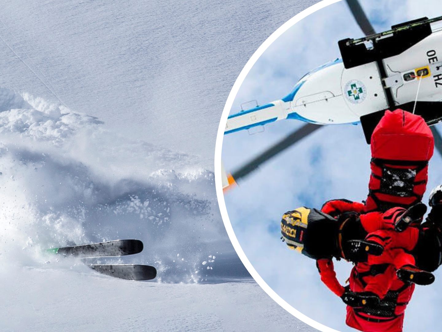 Symbolbild: Skiunfall in Damüls - 69-Jähriger musste geborgen werden