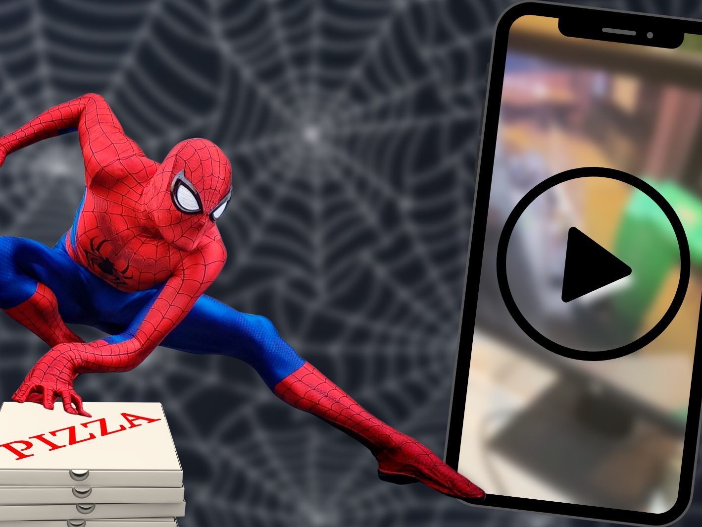 Der junge Mann dachte wohl kurz, dass er Spiderman ist. (Symbolbild)