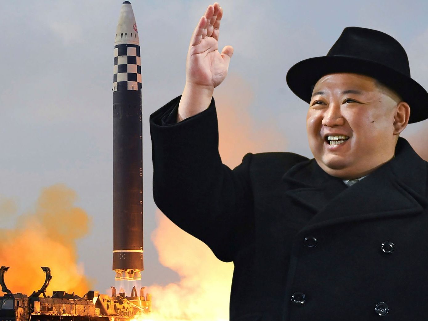Kim Jong Und ist wieder auf Provokationskurs (Fotomontage). Kim Jong Und ist wieder auf Provokationskurs (Fotomontage).