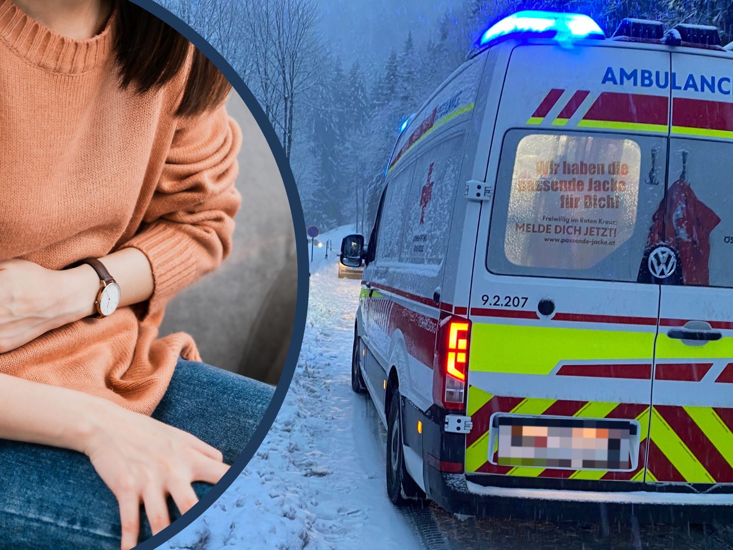 Das Mädchen zog sich schwere, innere Verletzungen zu.