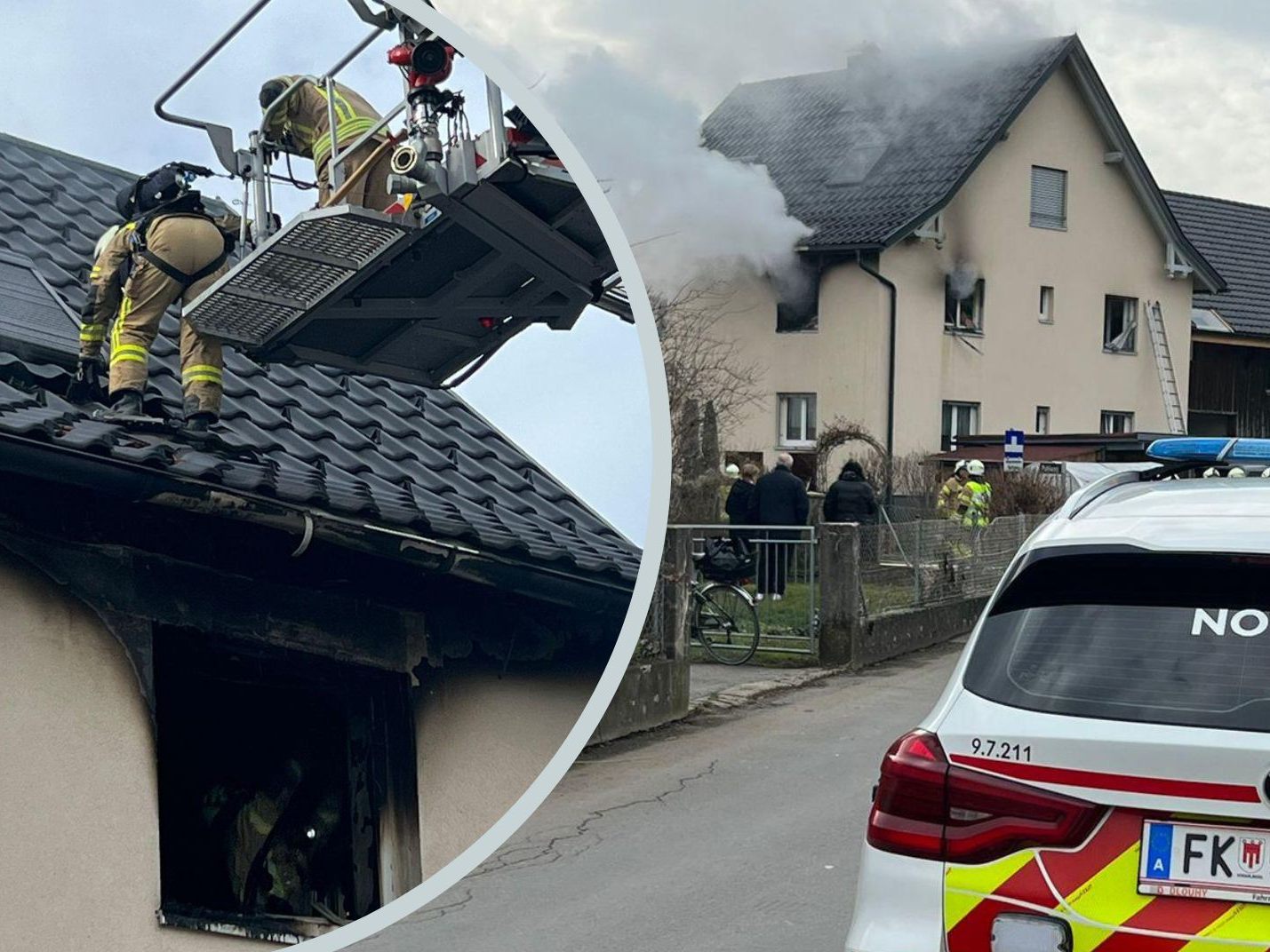 Die Brandursache ist noch unbekannt. Die Brandursache ist noch unbekannt.