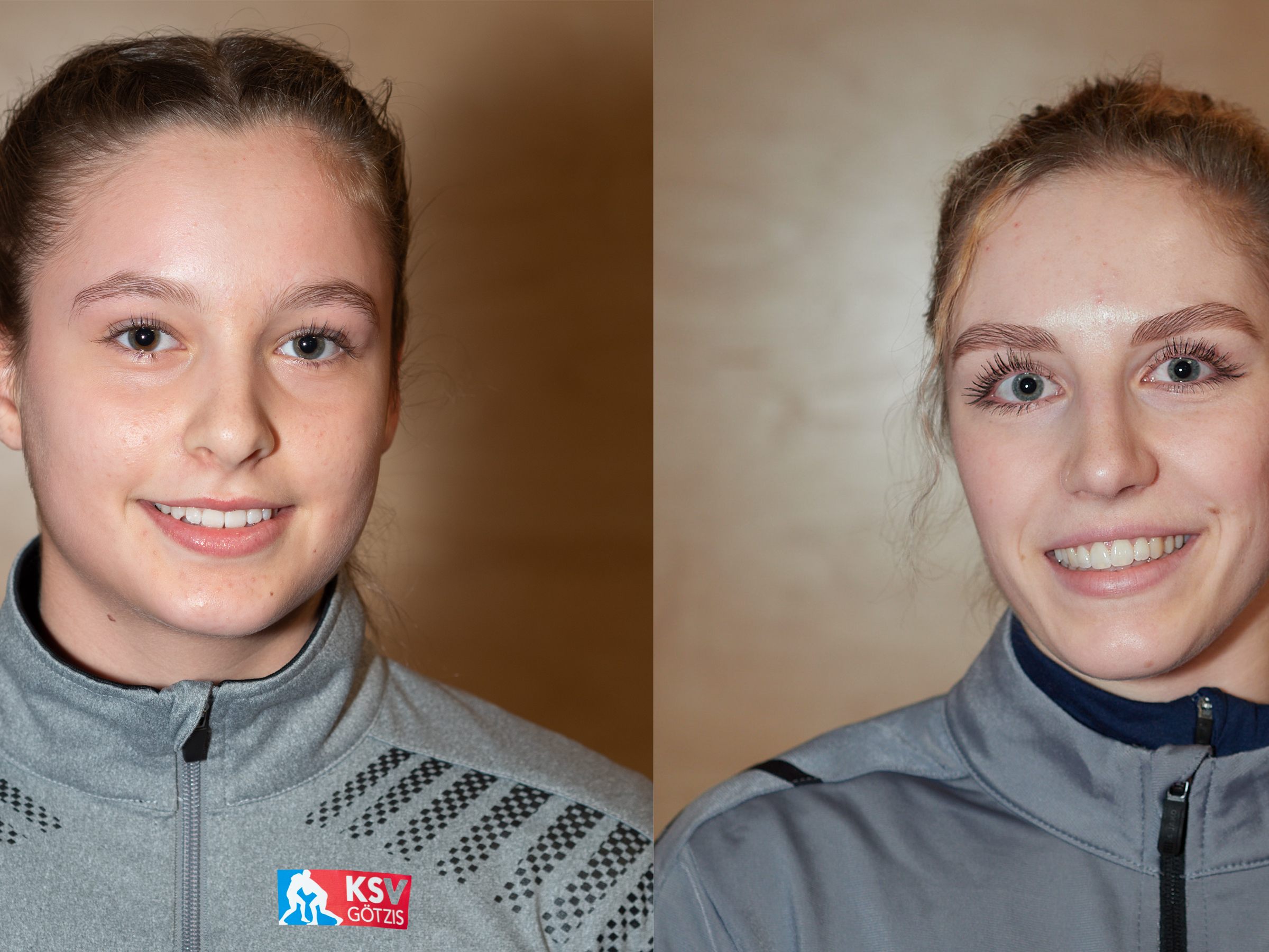Die beiden Goldmädels Elena Gassner links und Celina Denz rechts Die beiden Goldmädels Elena Gassner links und Celina Denz rechts