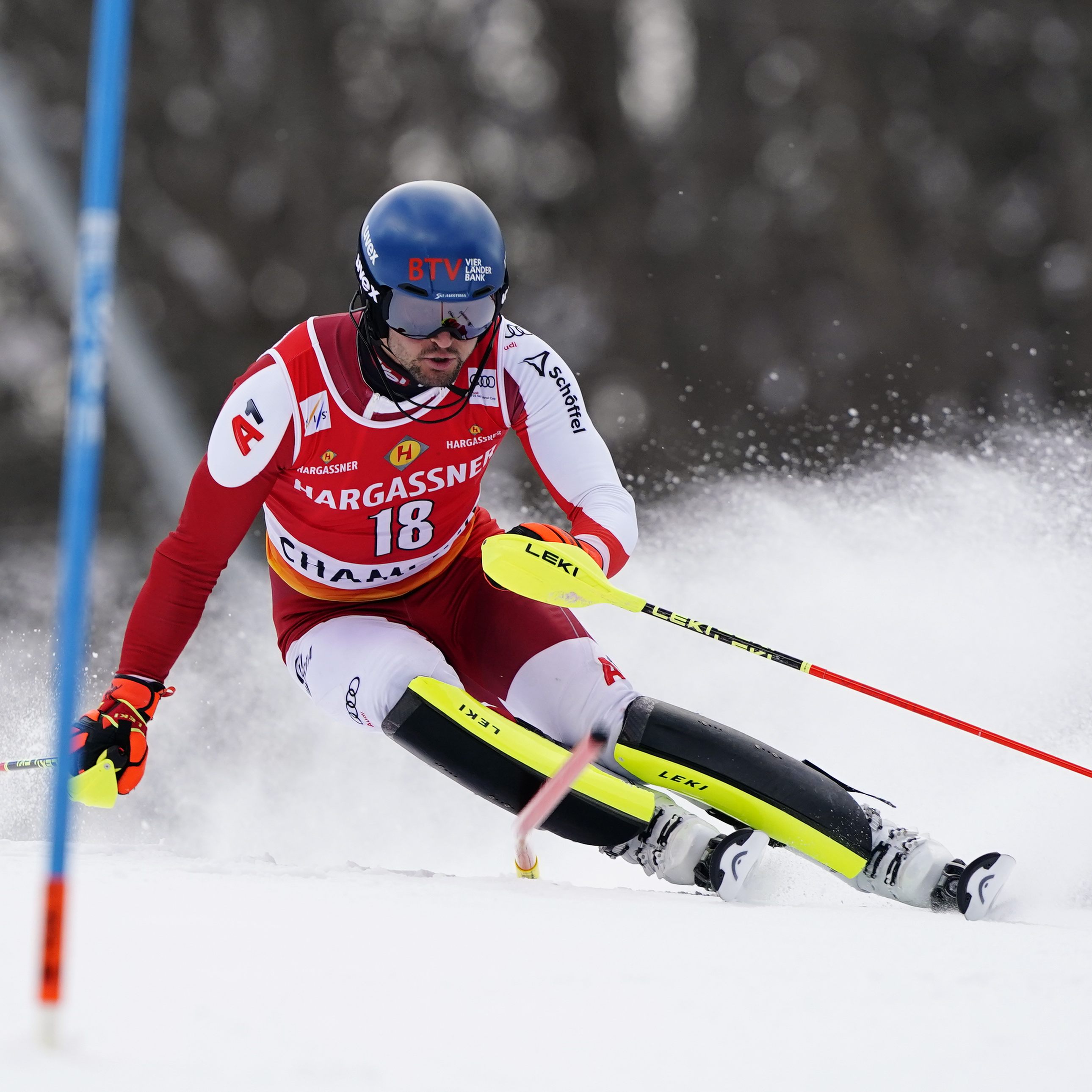 Johannes Strolz kämpft um eine Medaille.