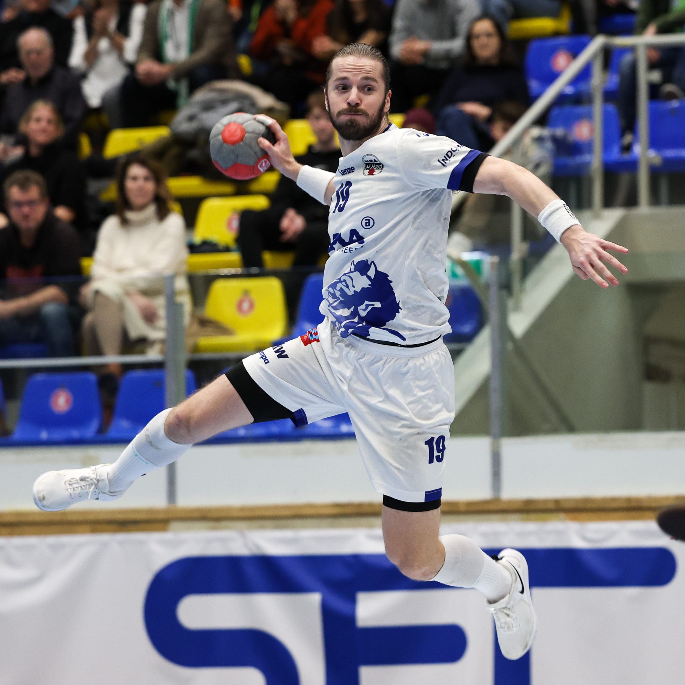 Nico Schnabl konnte als bester Harder Werfer die Niederlage nicht verhindern.