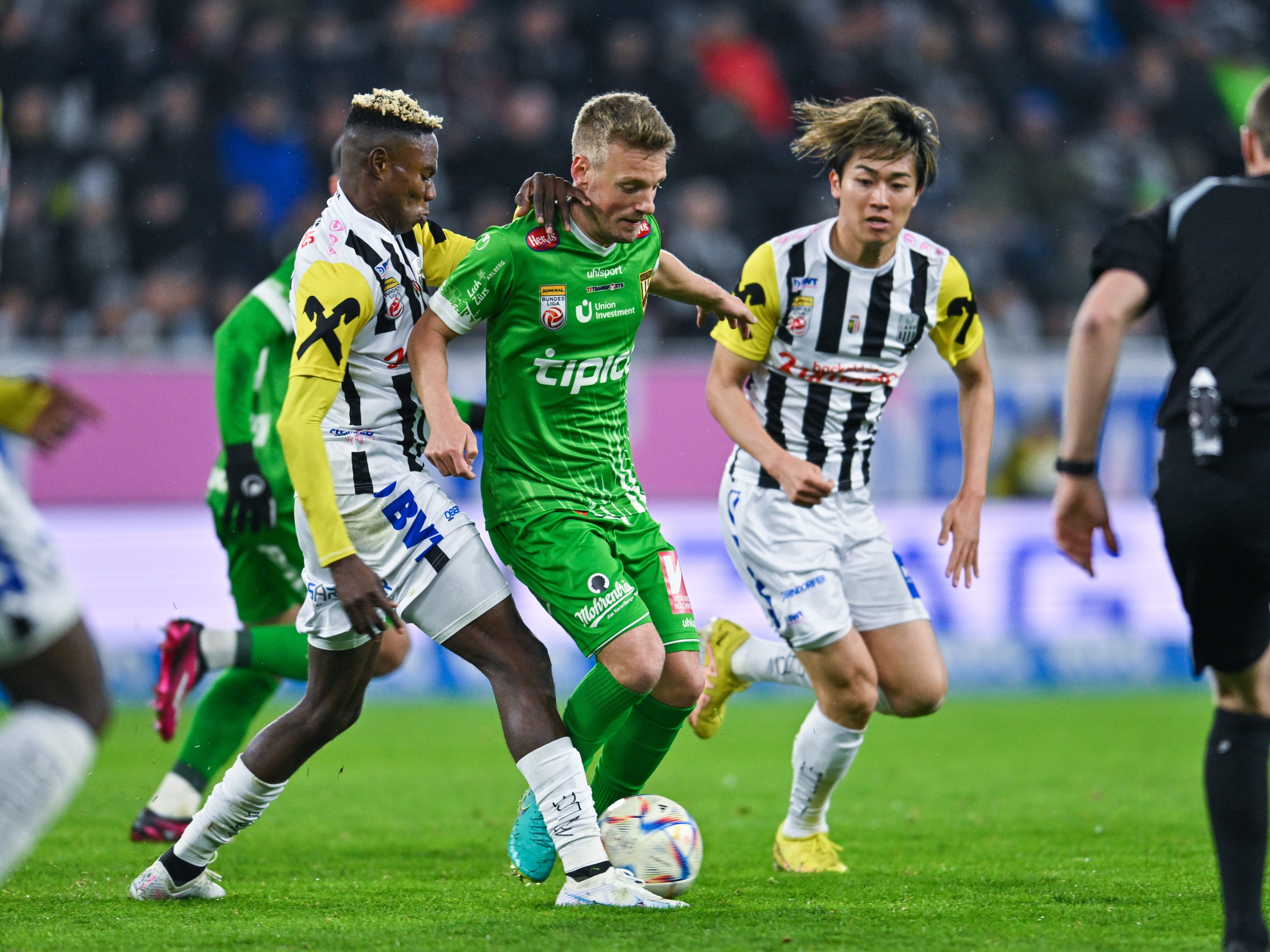 Grabher und Co. kassierten eine bittere 0:1-Niederlage. Grabher und Co. kassierten eine bittere 0:1-Niederlage.