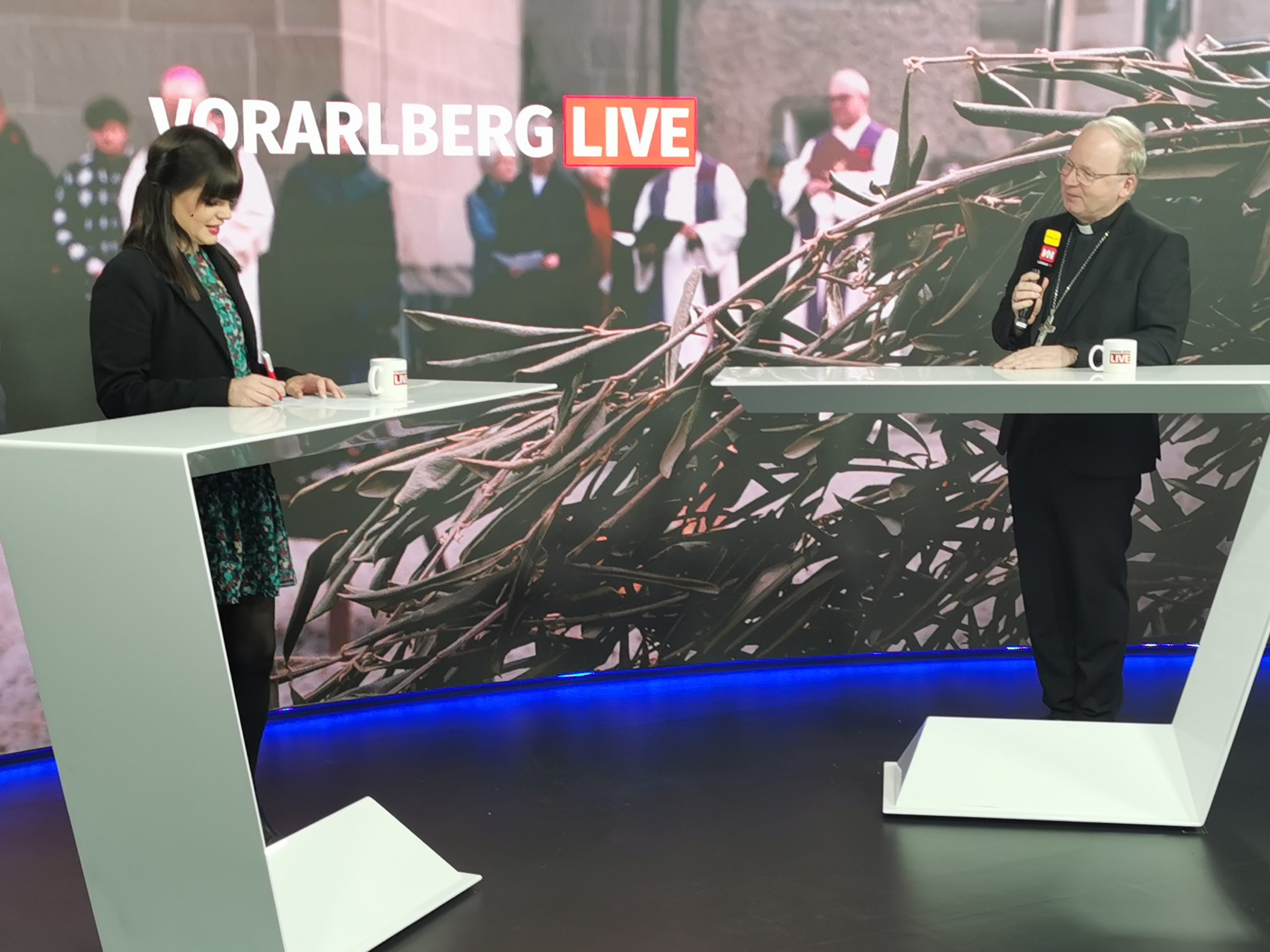 Bischof Benno Elbs sprach am Mittwoch bei "Vorarlberg LIVE" über das Thema Fasten.