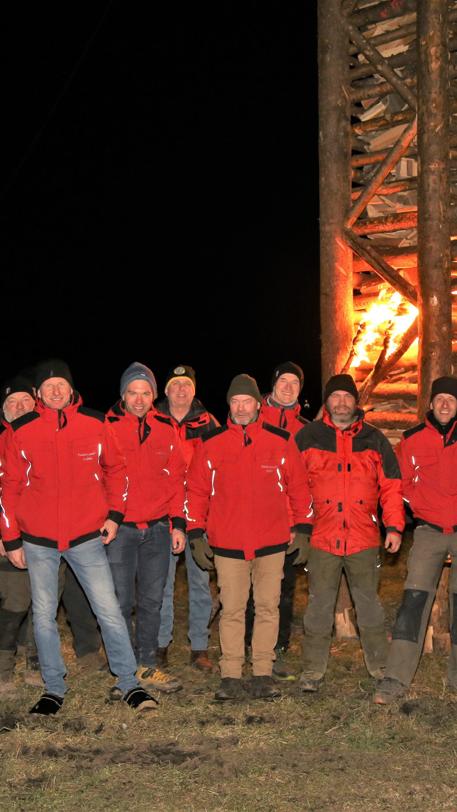 Mit neuer Leitung präsentierte sich das Zunftteam Nofels.