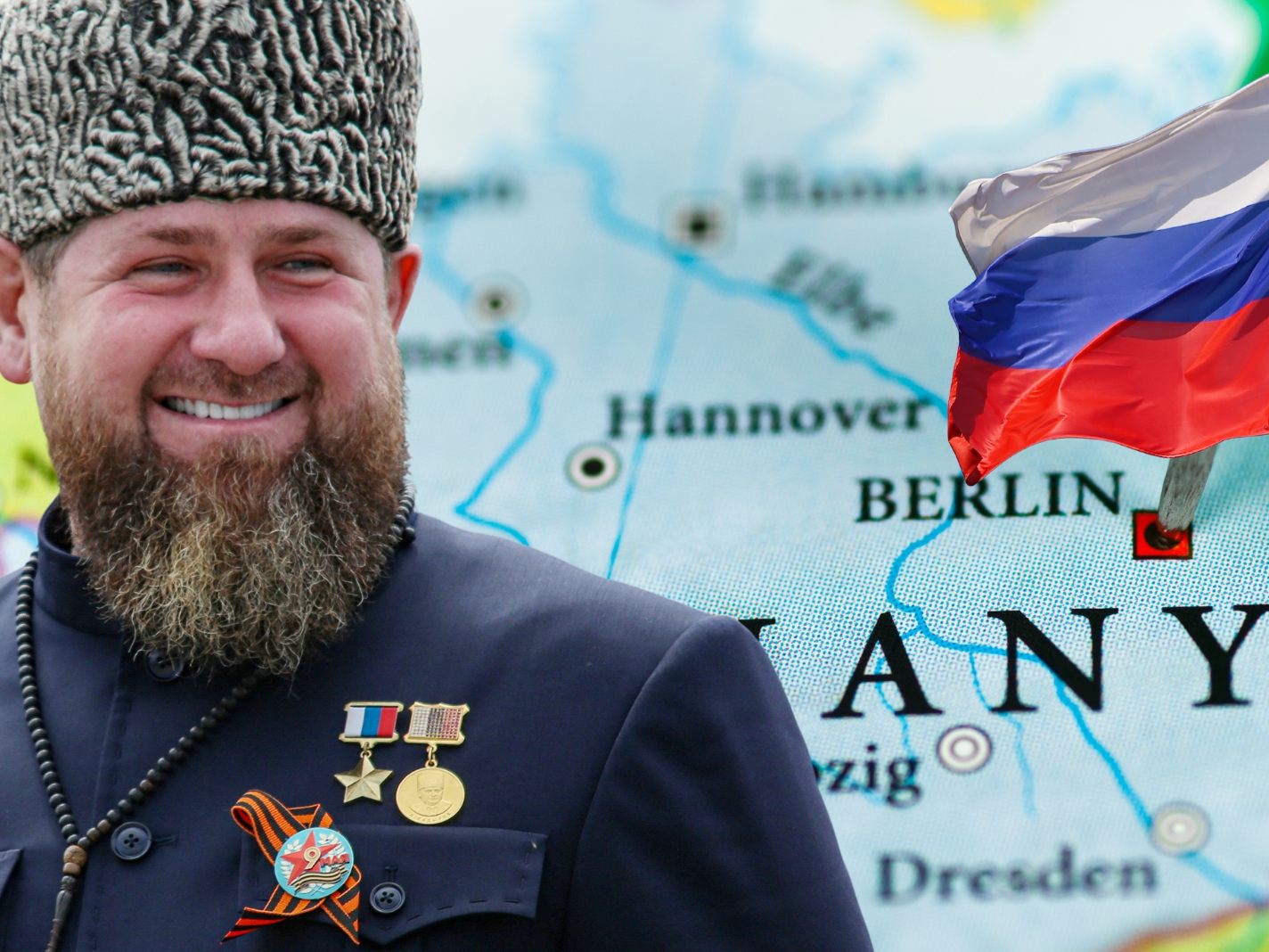 Putins "Bluthund" Kadyrow spricht von Einmarsch in Polen und Ostdeutschland als "unser" Territorium. Putins "Bluthund" Kadyrow spricht von Einmarsch in Polen und Ostdeutschland als "unser" Territorium.