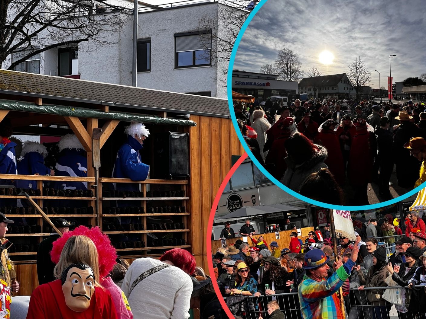 Faschingsumzug in Lauterach. Faschingsumzug in Lauterach.