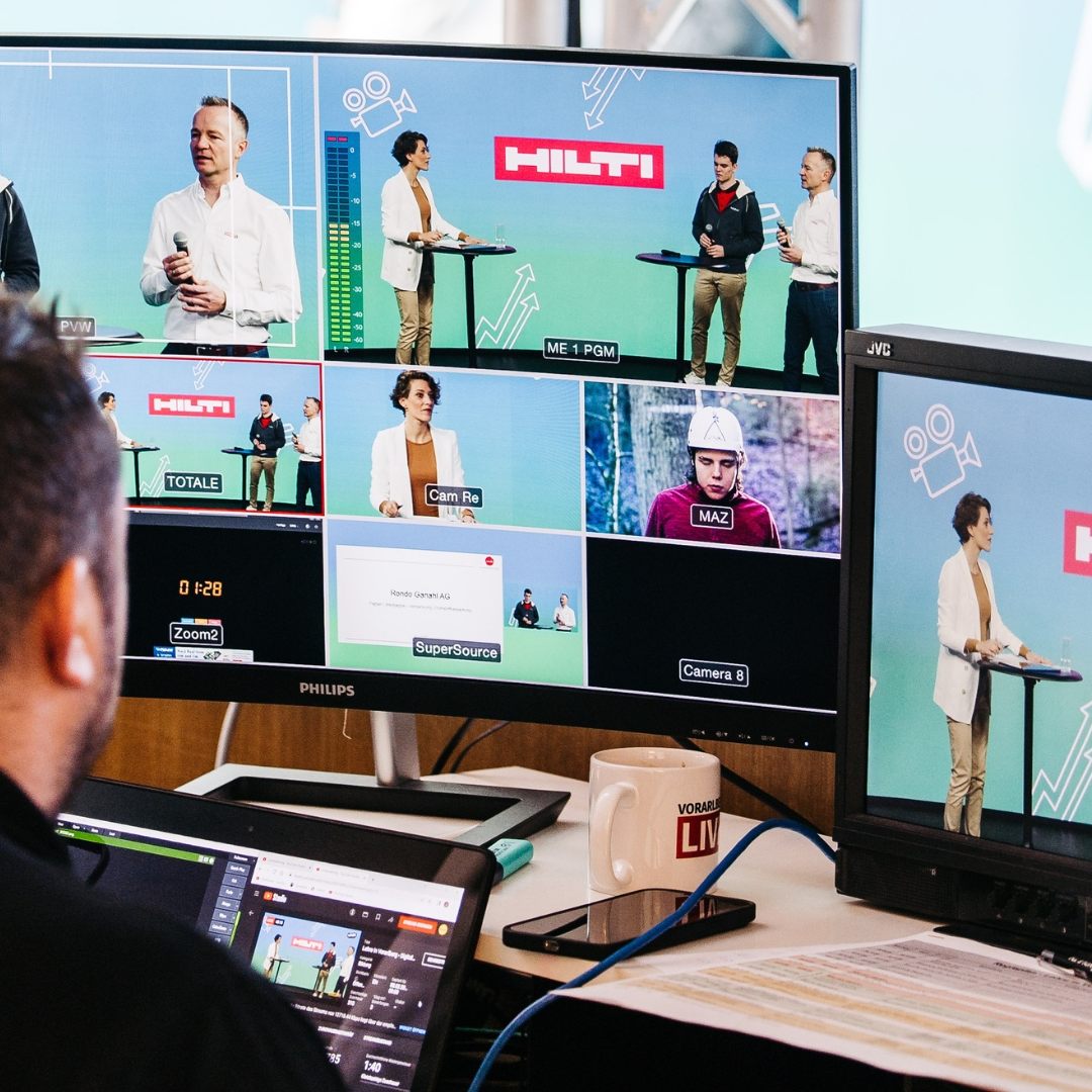 Mit nur einem Klick waren alle Interessierten mittendrin und live dabei.