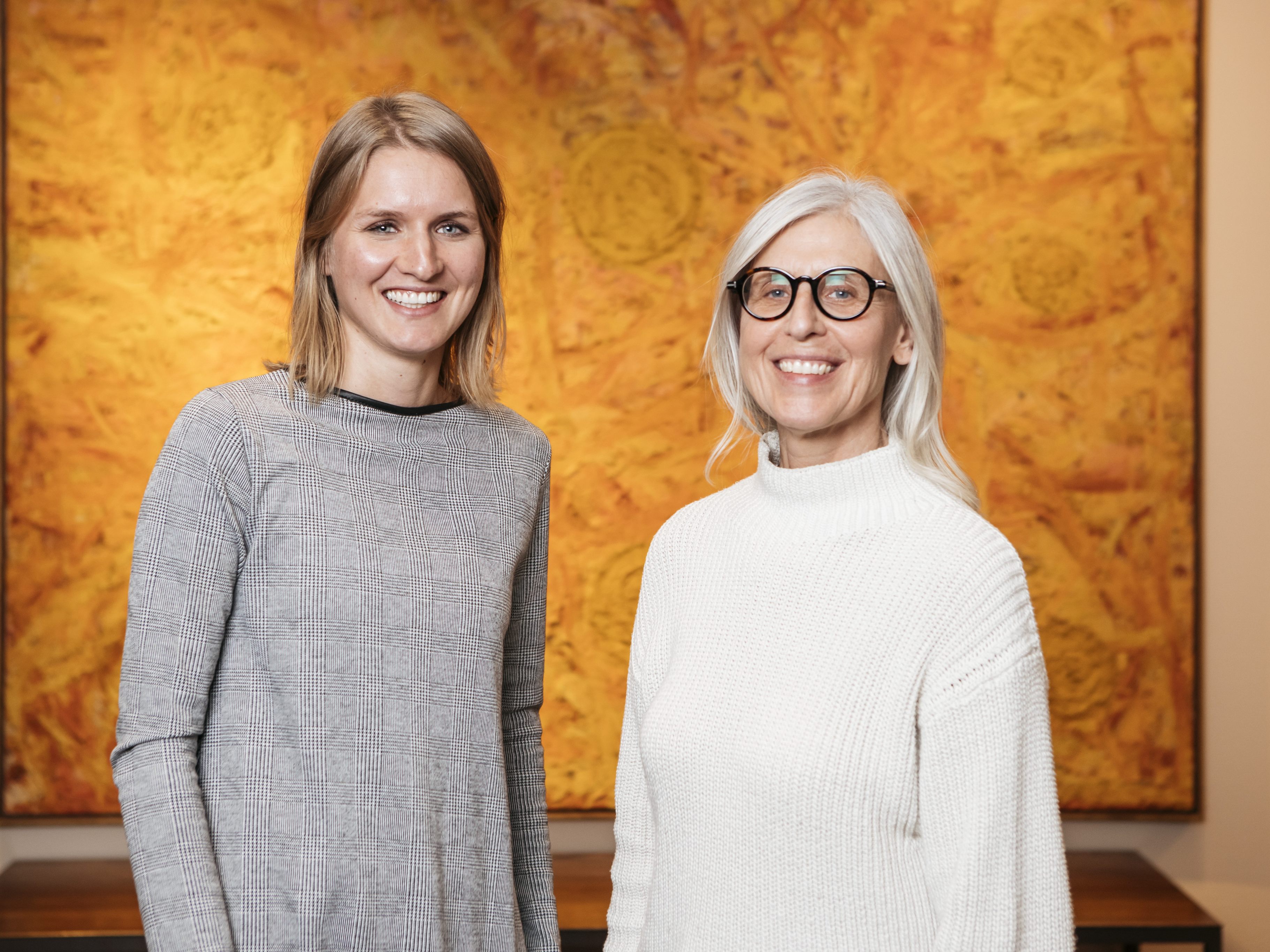 v.li.: Antonia Herburger, Ulli Laine-Valentini v.li.: Antonia Herburger, Ulli Laine-Valentini