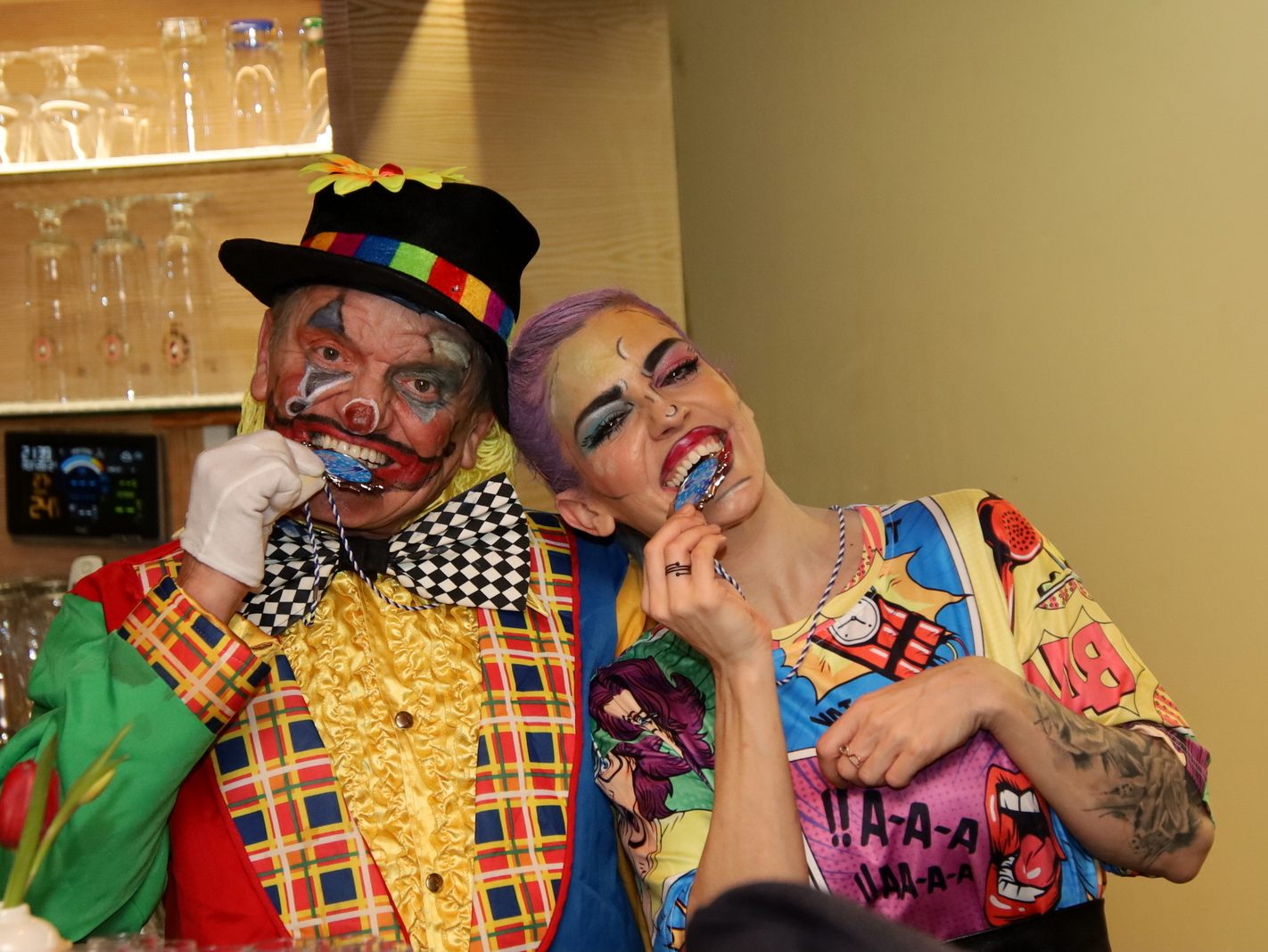 Faschingsparty mit Traumblick