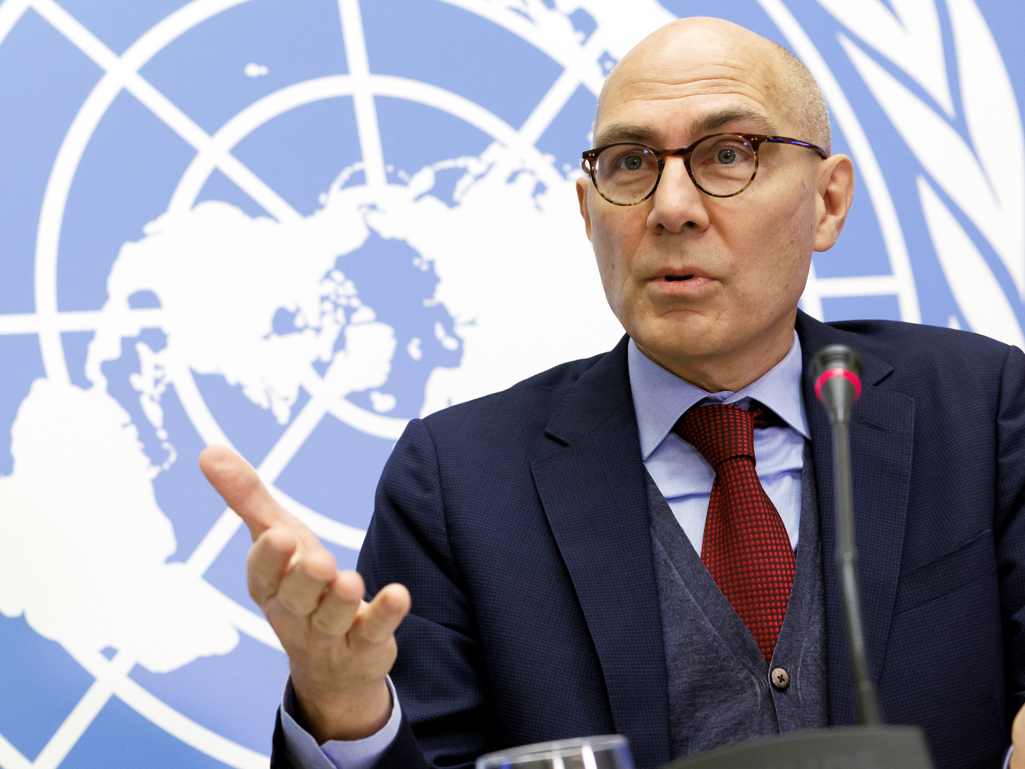 UNO-Hochkommissar Volker Türk verurteilt die hohe Opferzahl in der Ukraine. UNO-Hochkommissar Volker Türk verurteilt die hohe Opferzahl in der Ukraine.