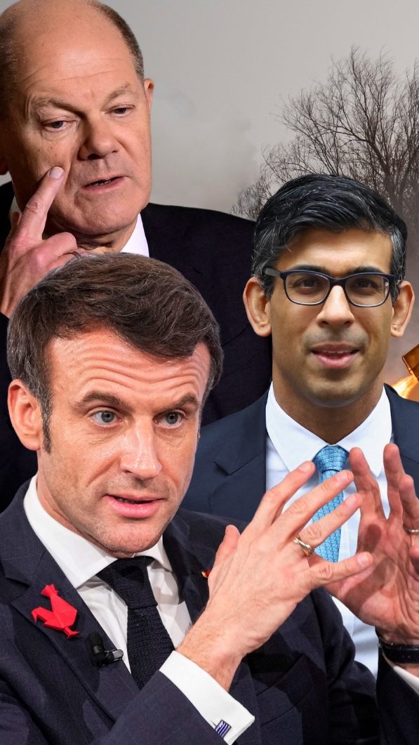 Berlin, London und Paris arbeiten offensichtlich gemeinsam auf ein Kriegsende in der Ukraine hin.