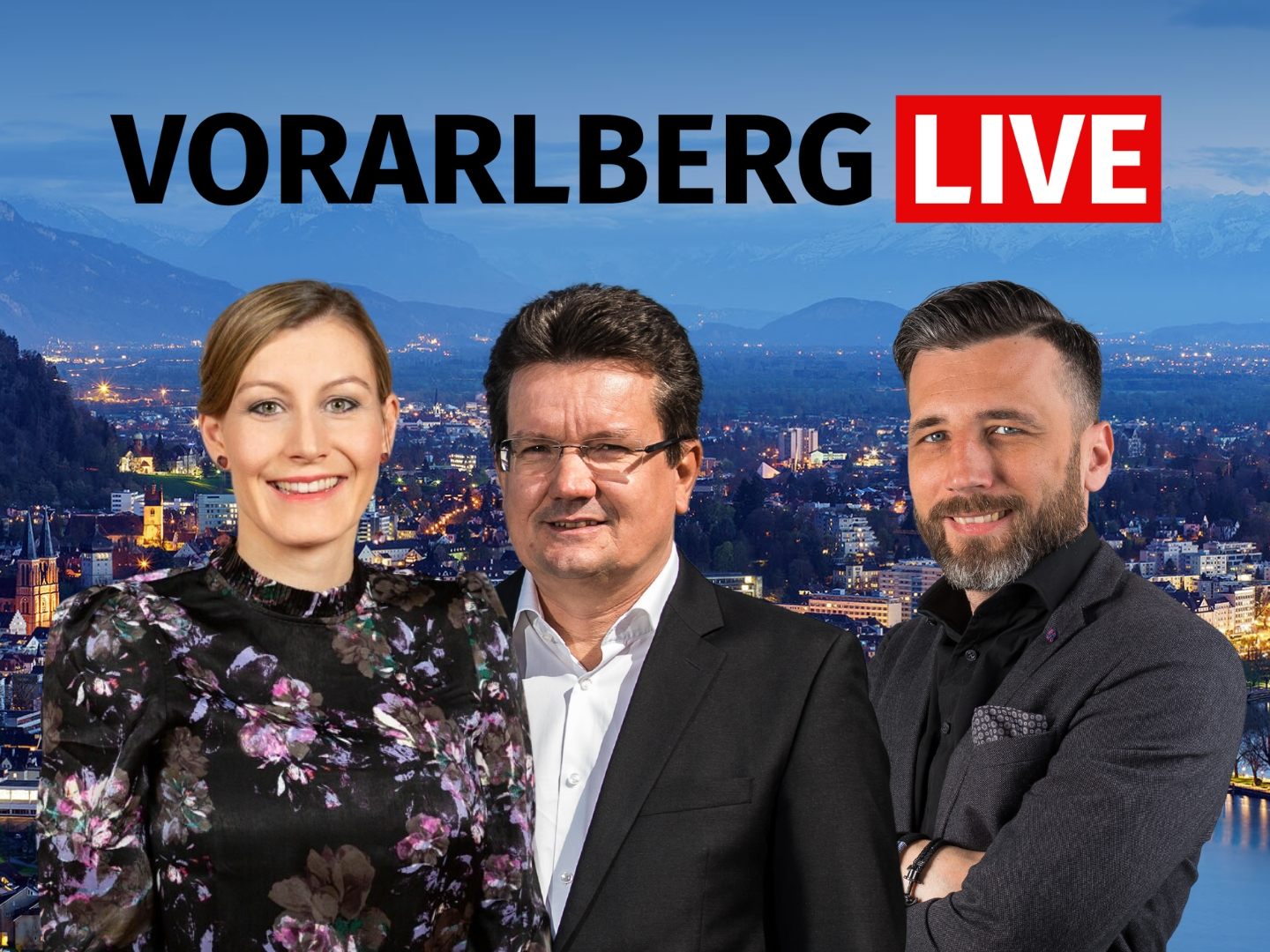 Heike Eder und Alexandro Rupp sind zu Gast bei "Vorarlberg LIVE".