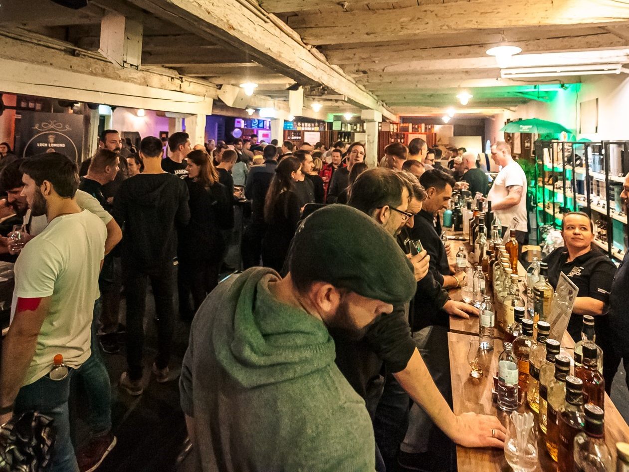 Die Vienna Whisky Convention in der Ottakringer Brauerei.